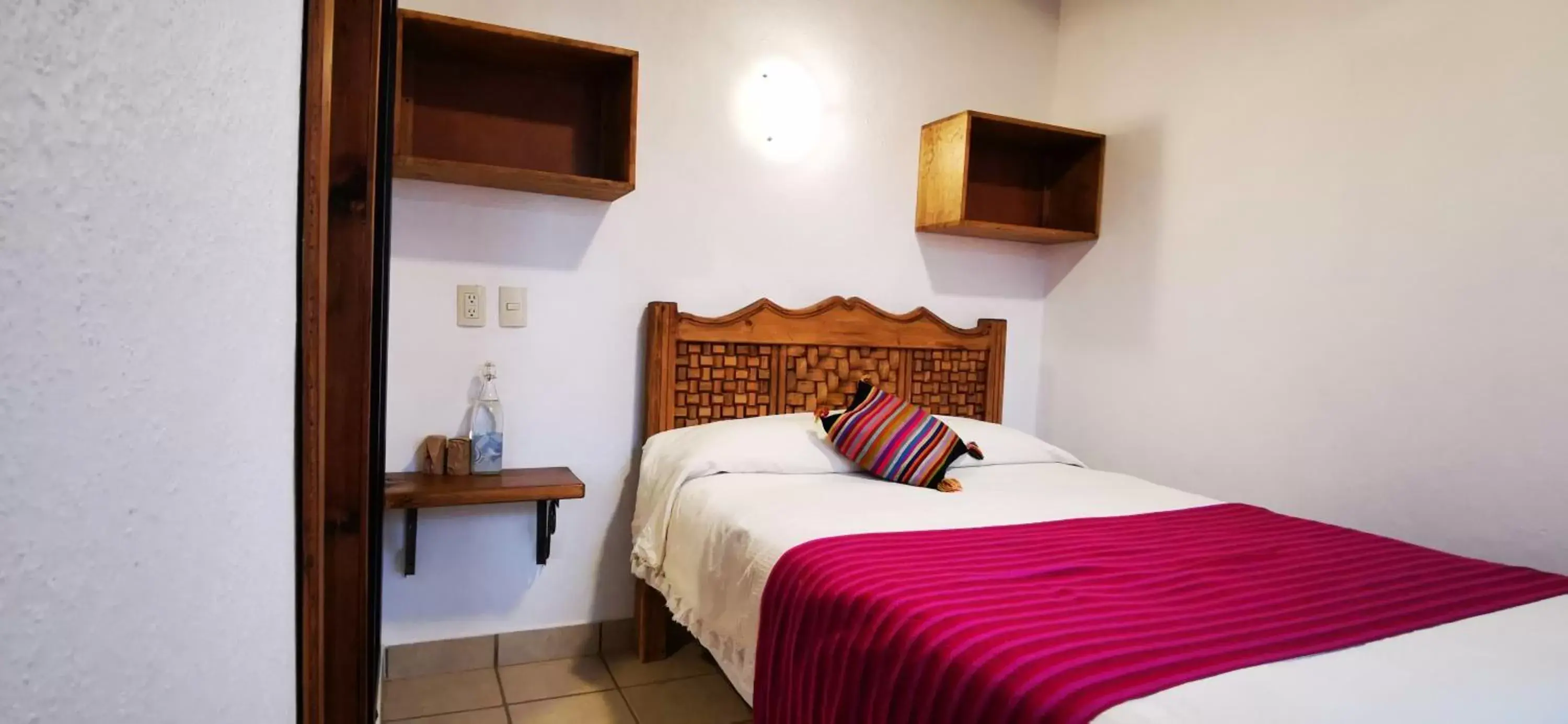Bed in Hotel Ocho Barrios