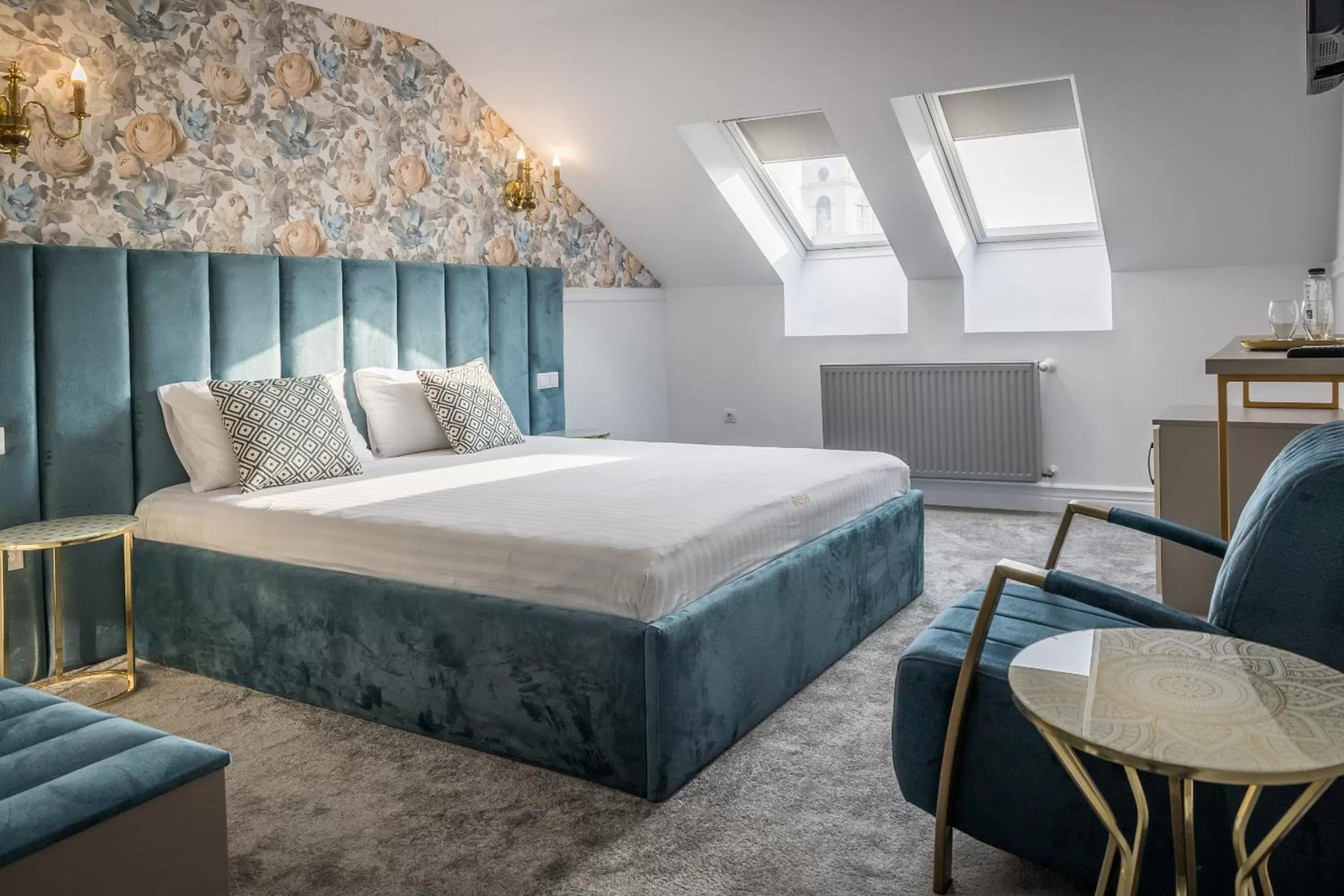 Bed in Hotel Vila Central Boutique Satu Mare