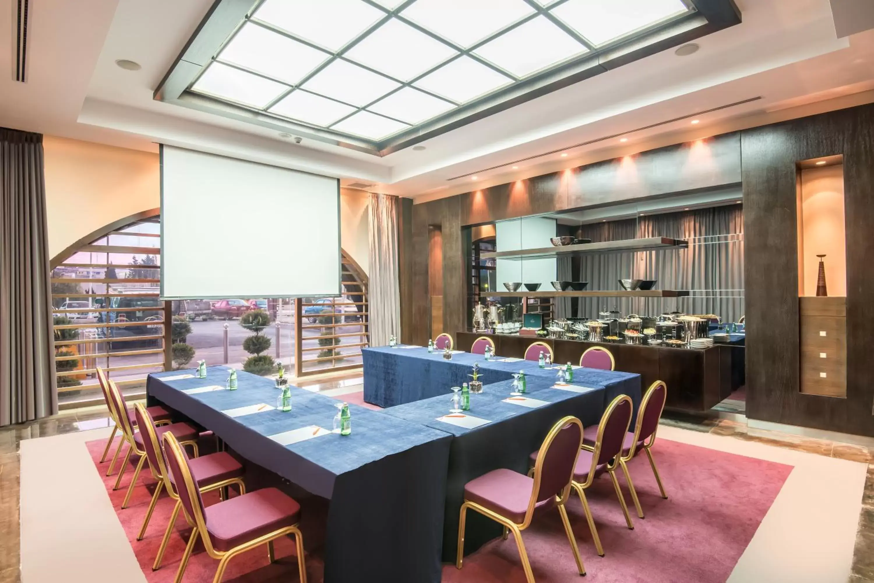 Meeting/conference room in Crowne Plaza Amman, an IHG Hotel