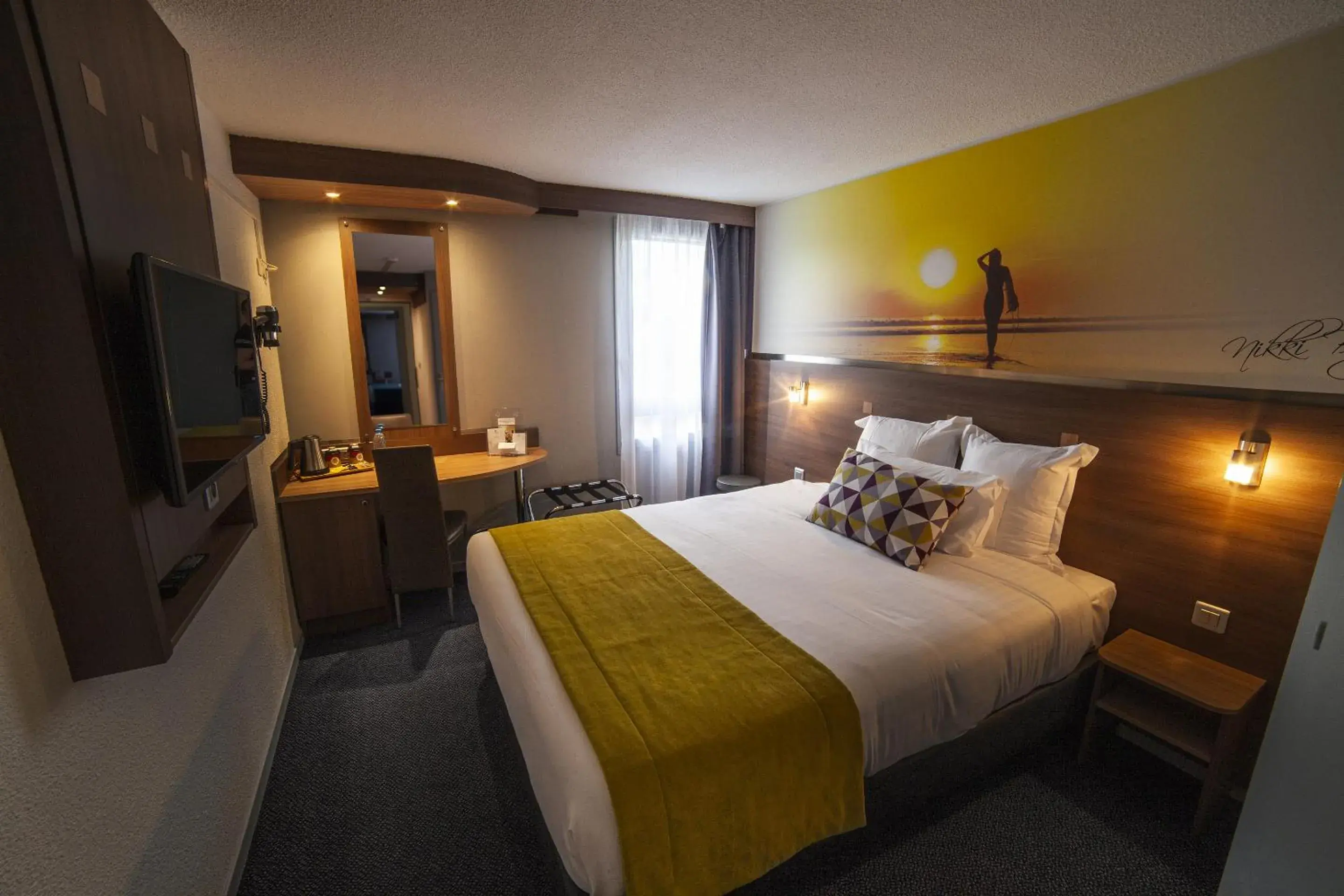 Bed in Sure Hotel by Best Western Lille Tourcoing