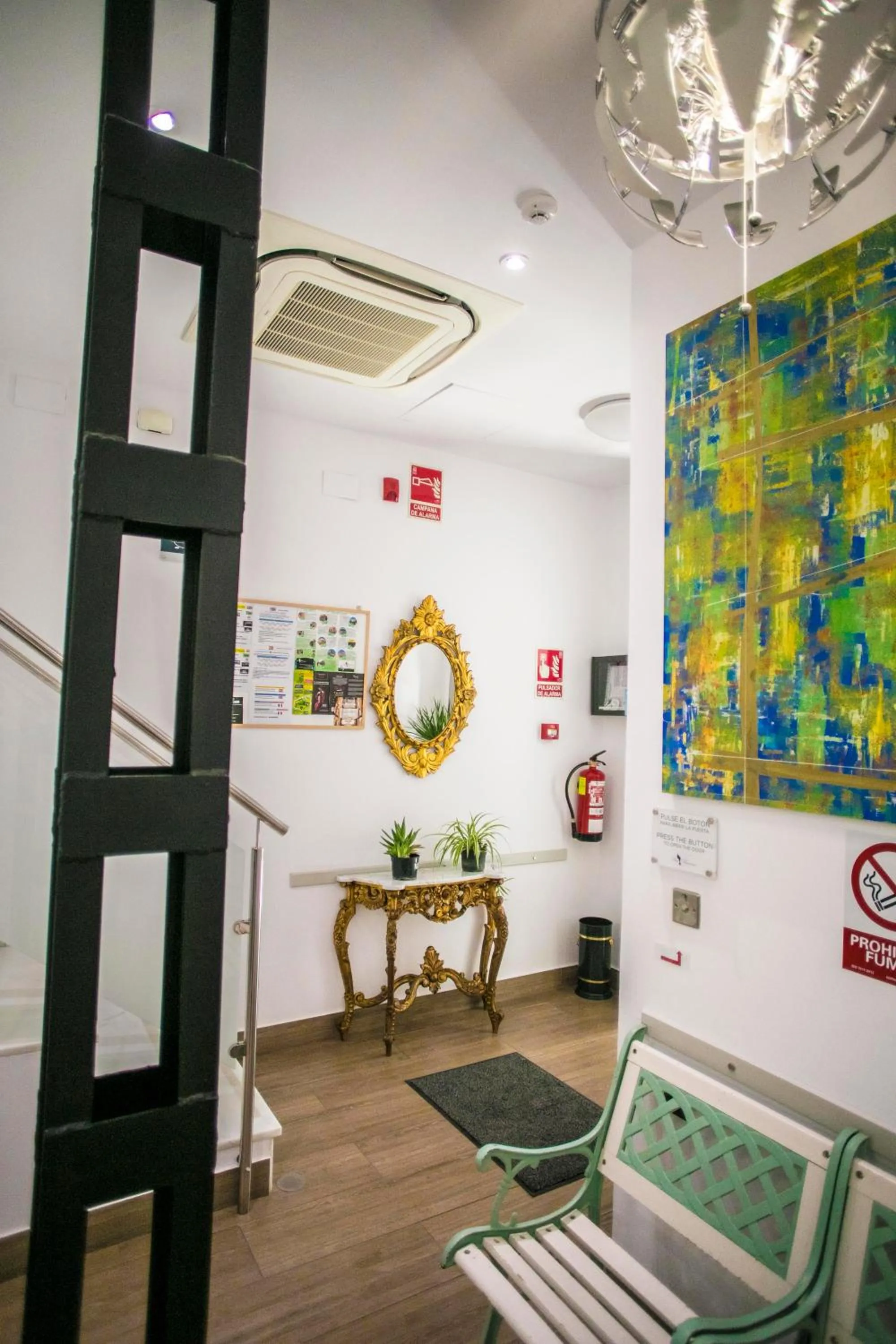 Lobby or reception in Hostal San Francisco