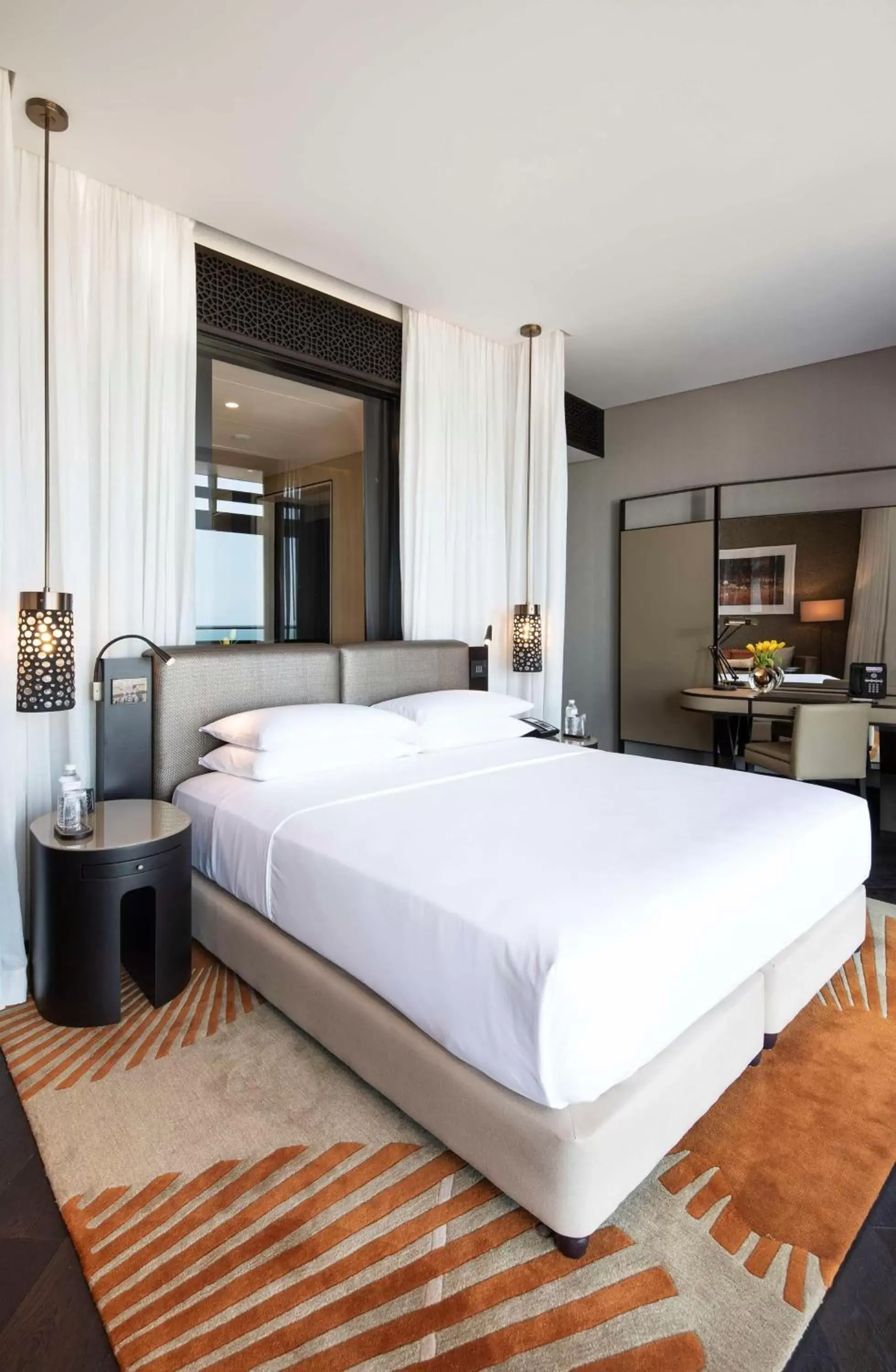 Bedroom, Bed in Grand Hyatt Abu Dhabi Hotel & Residences Emirates Pearl