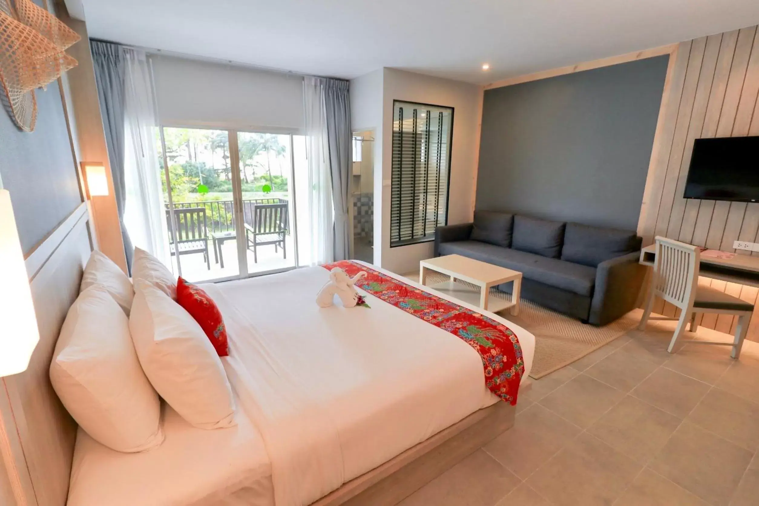 Bedroom in Palm Galleria Resort-SHA Extra Plus