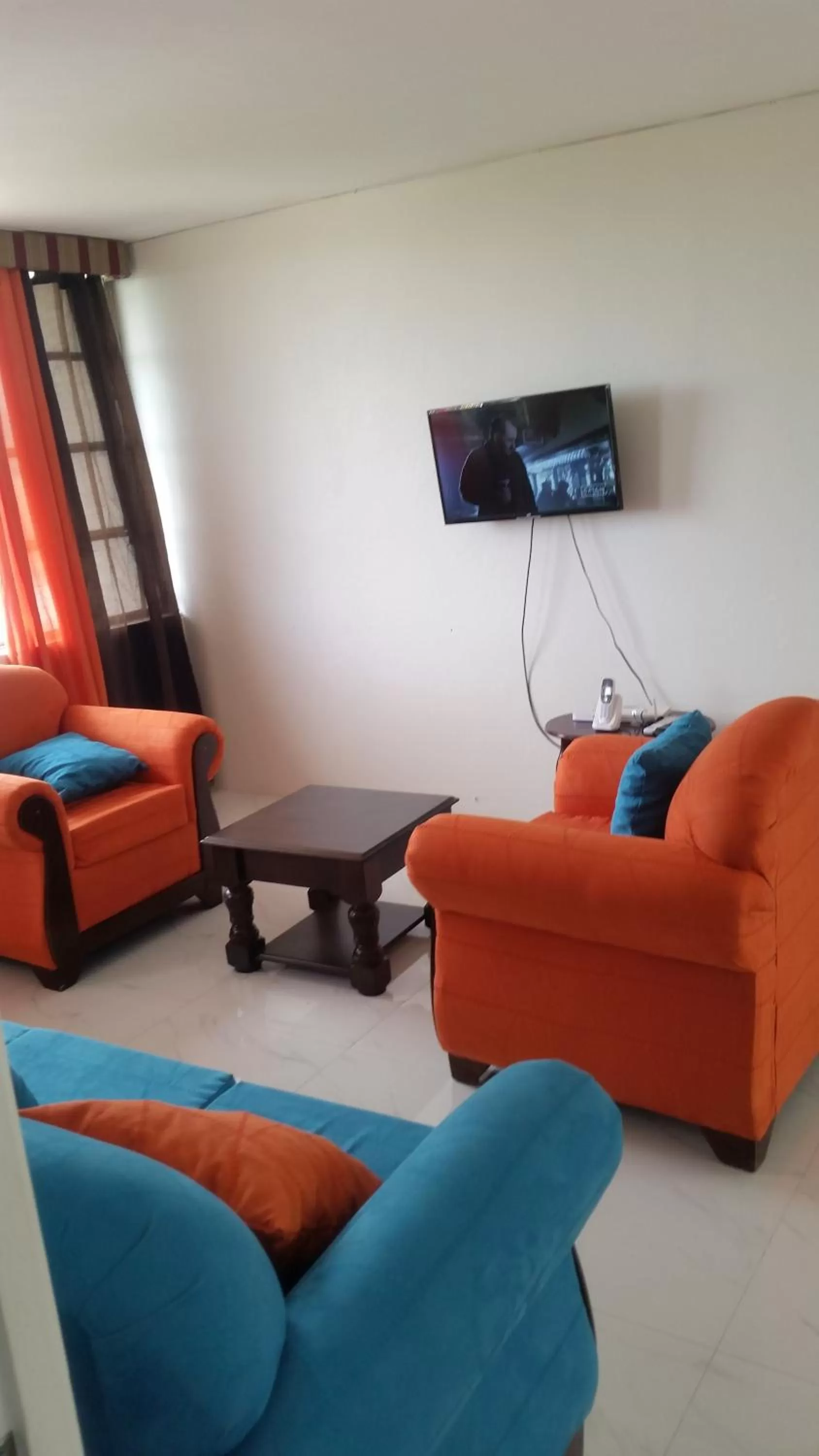 Seating Area in Malia's New Kgn Apartment