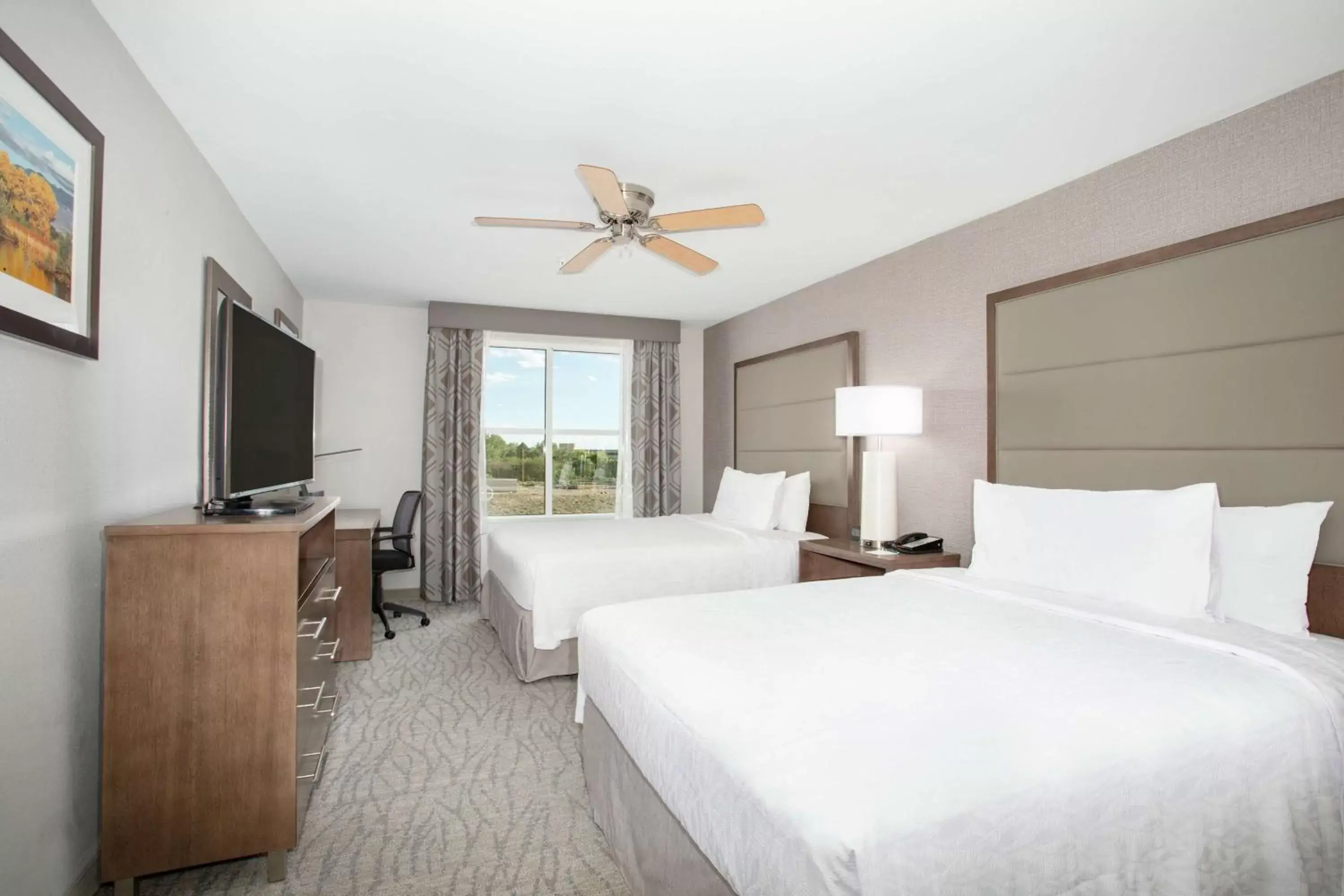 Bedroom in Homewood Suites by Hilton Albuquerque-Journal Center