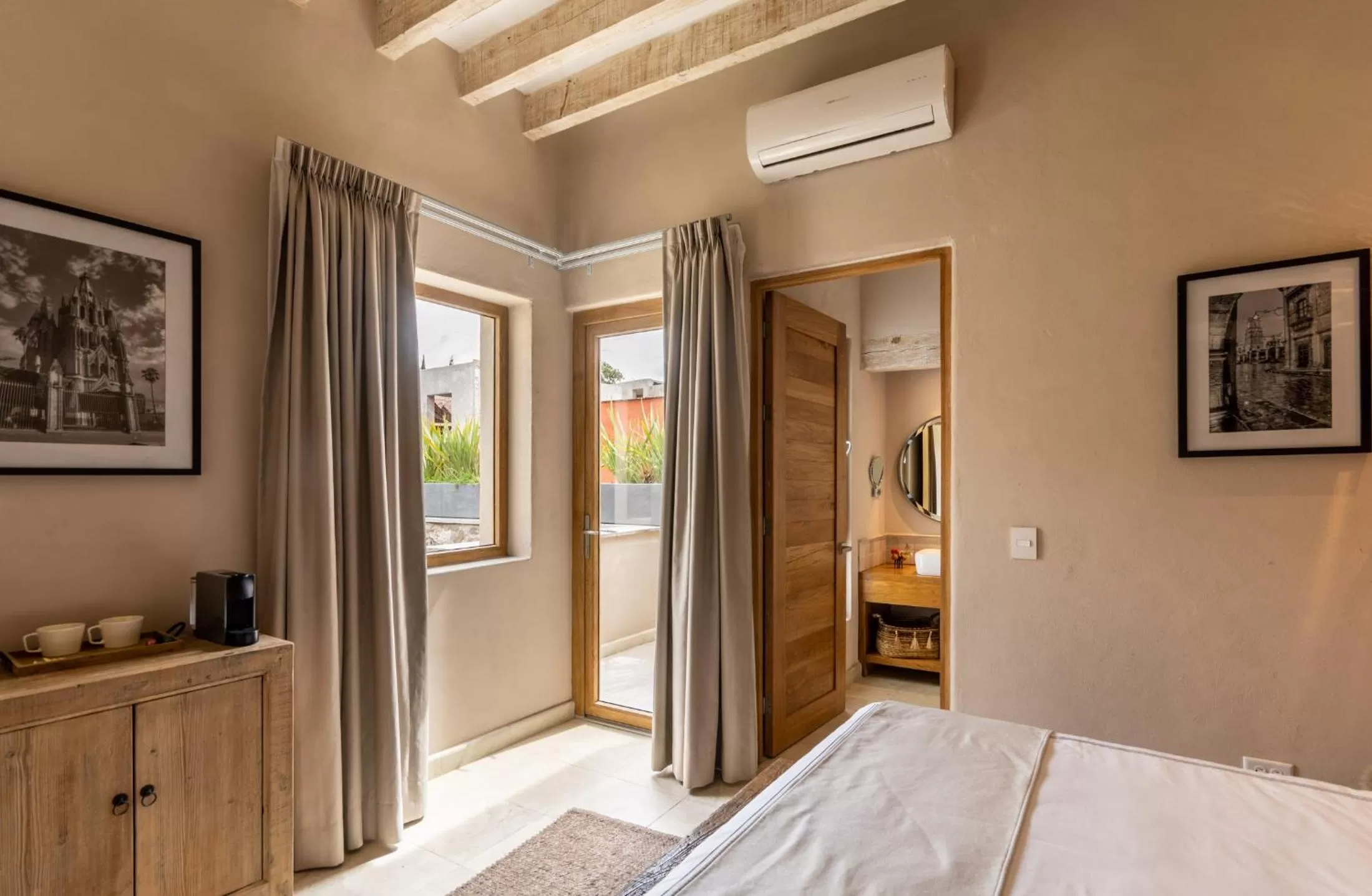 Bed in Casa Quebrada Hotel Boutique