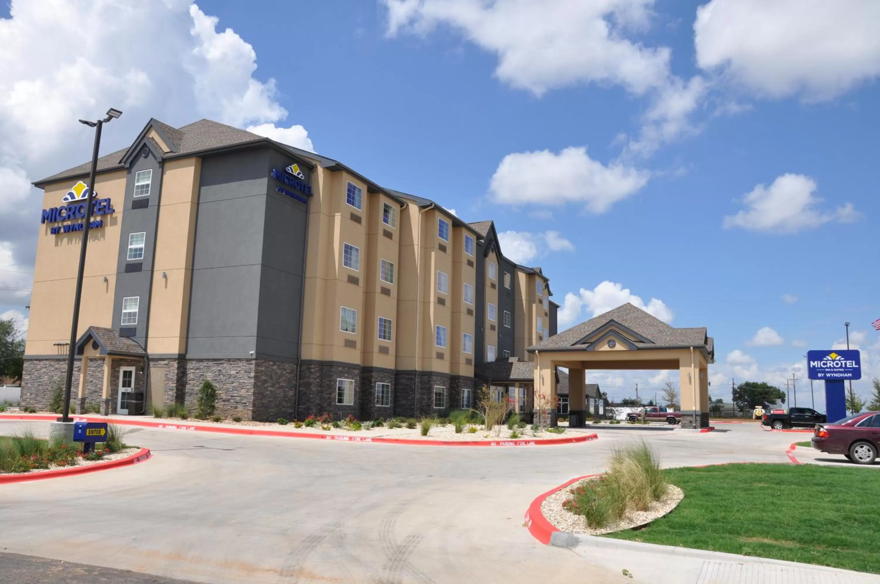 Property building in Microtel Inn & Suites by Wyndham Lubbock