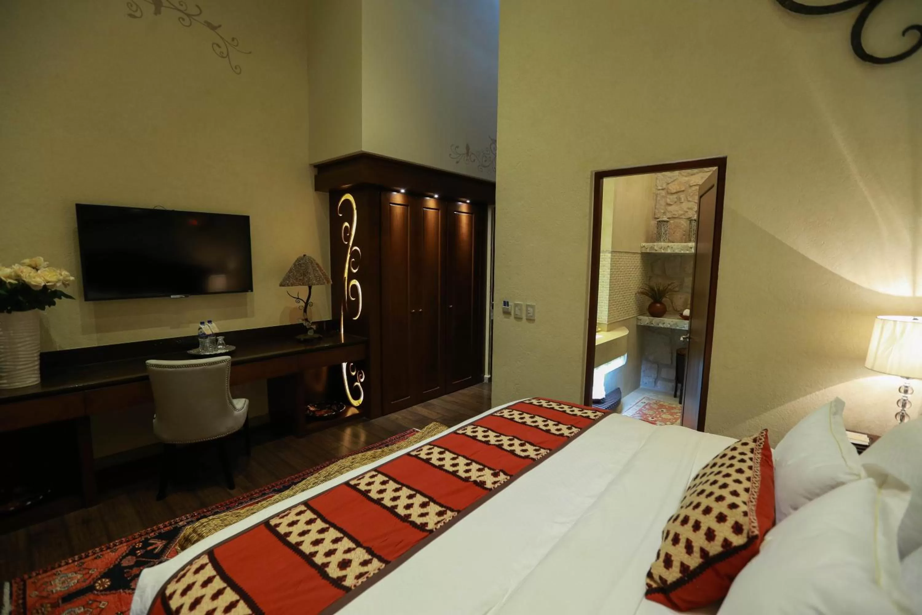 TV and multimedia, Bed in Hotel De La Soledad