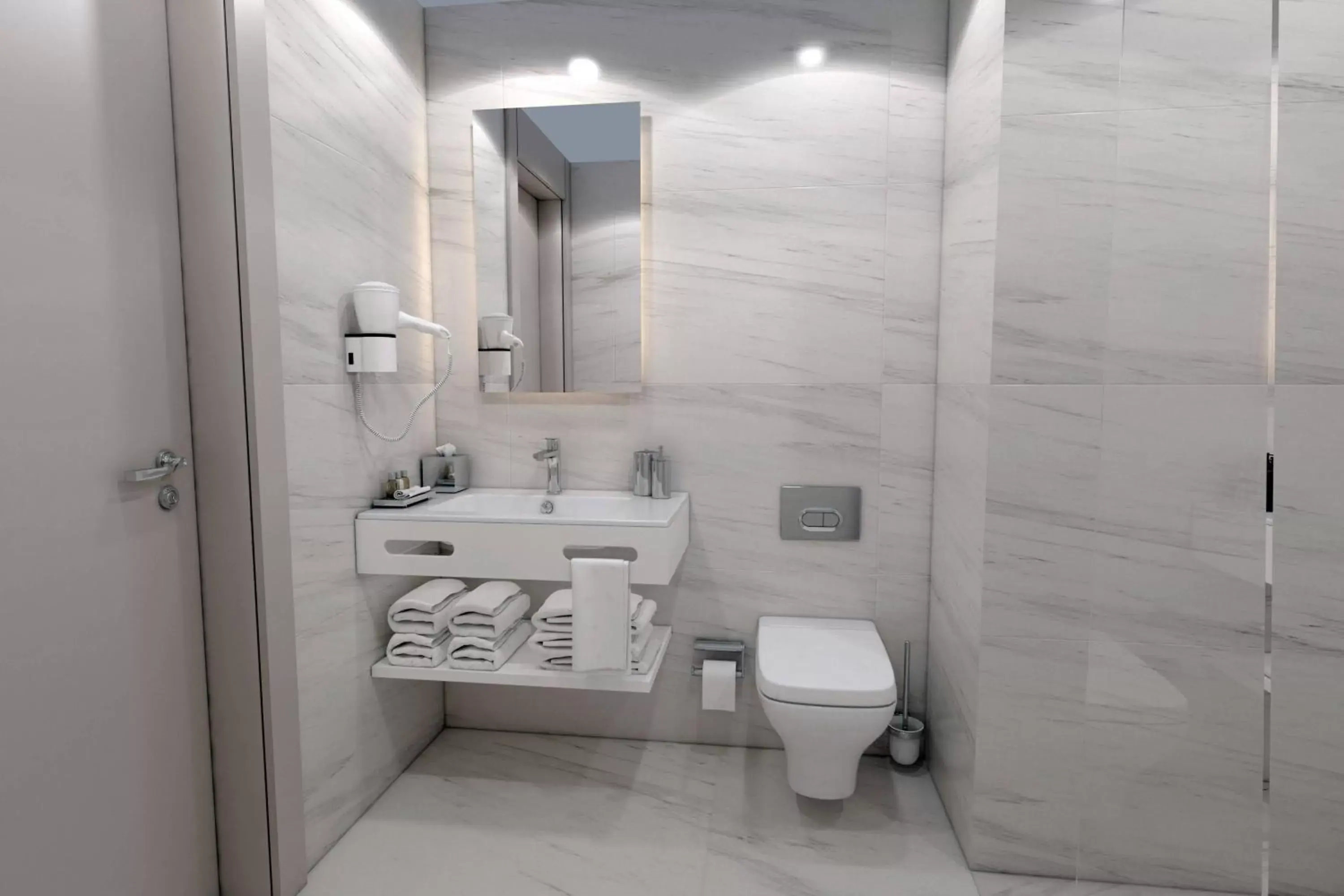 Bathroom in Delta Hotels by Marriott Istanbul Kagithane