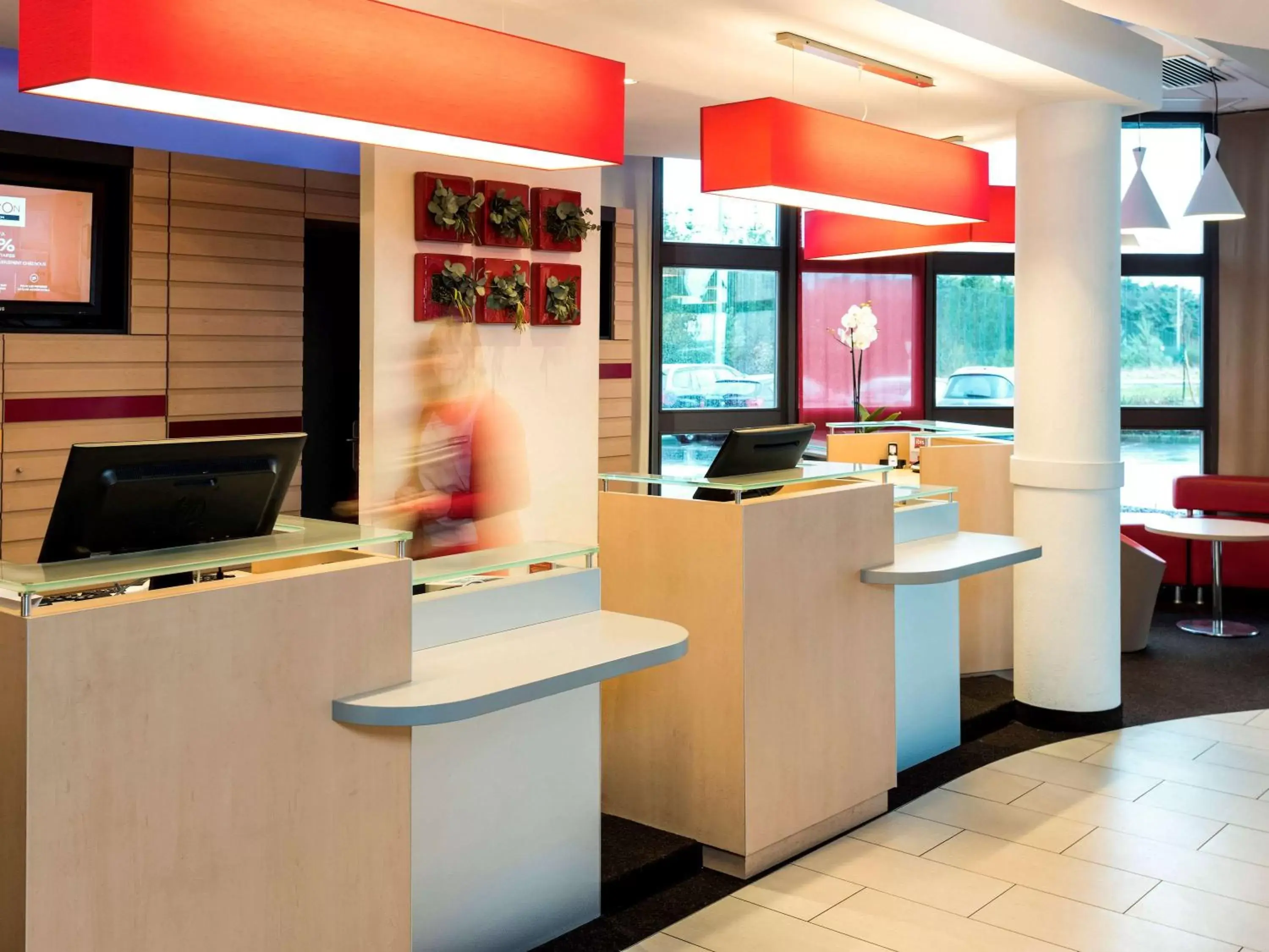Lobby or reception, Lobby/Reception in Ibis Luxembourg Airport