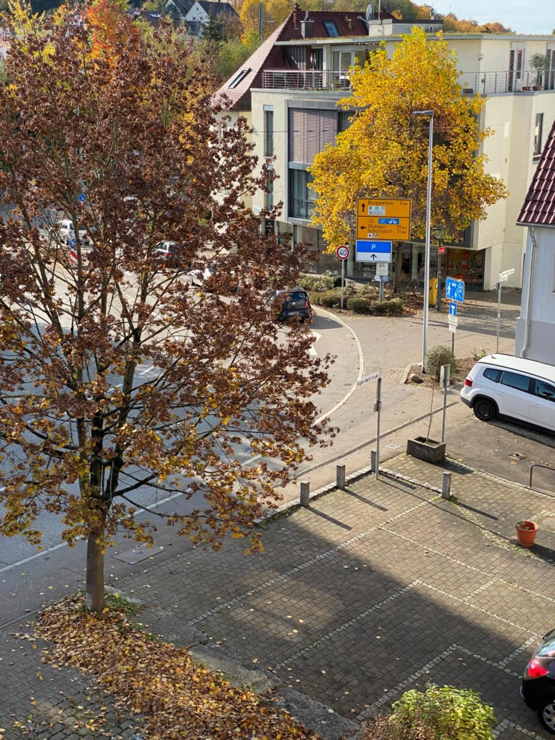 City view in Hotel Bitzer Backnang