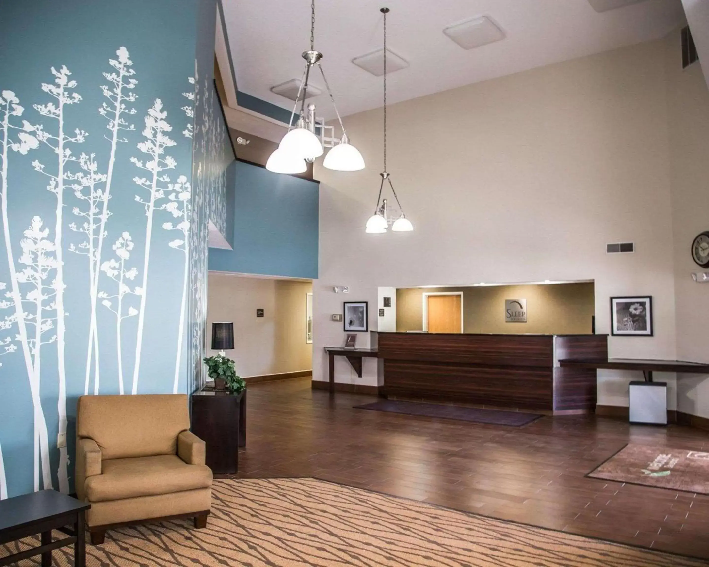 Lobby or reception, Seating Area in Sleep Inn and Suites Davenport