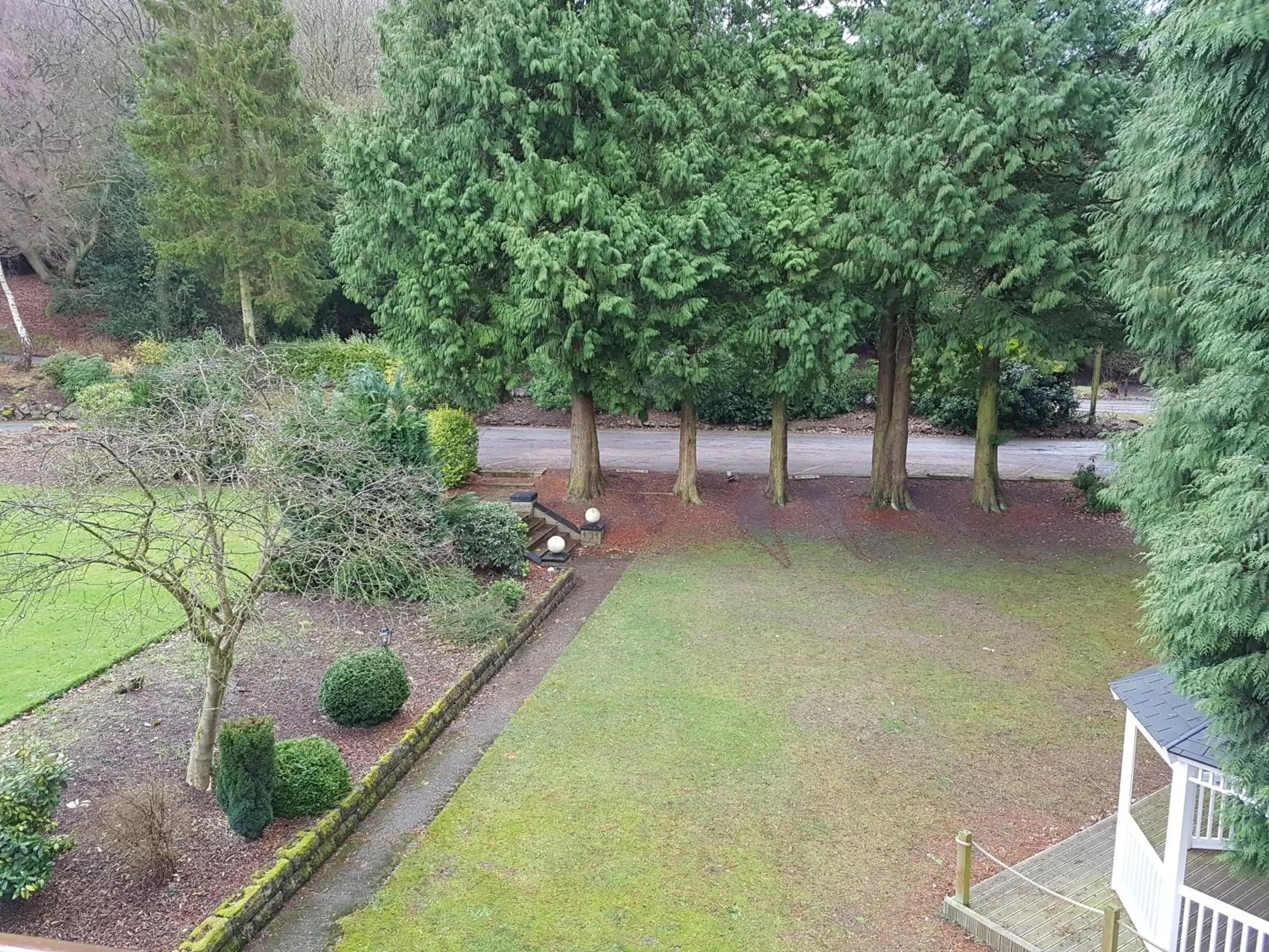 Garden view, Garden in Buckatree Hall Hotel