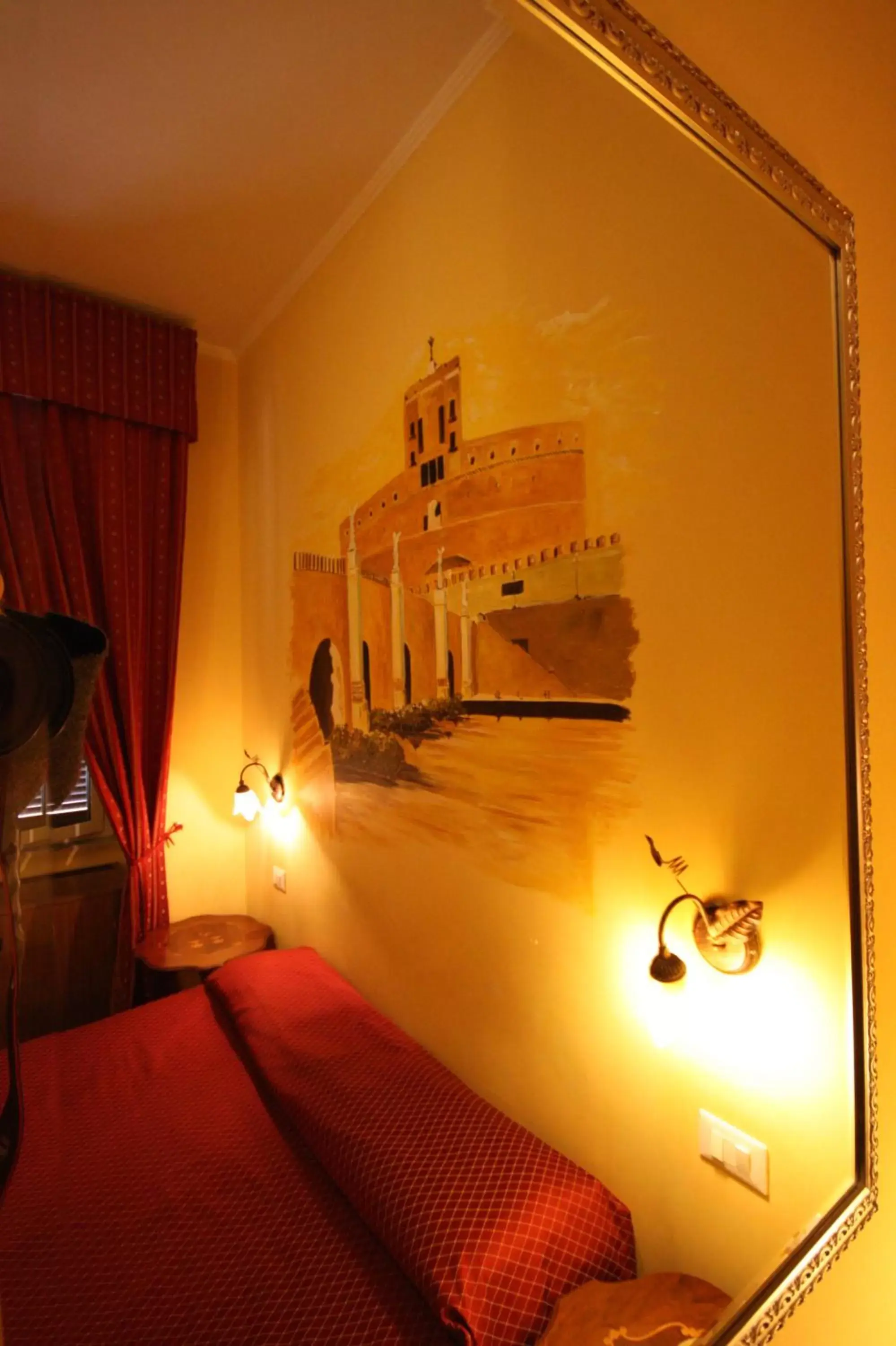 Decorative detail in Hotel Cherubini