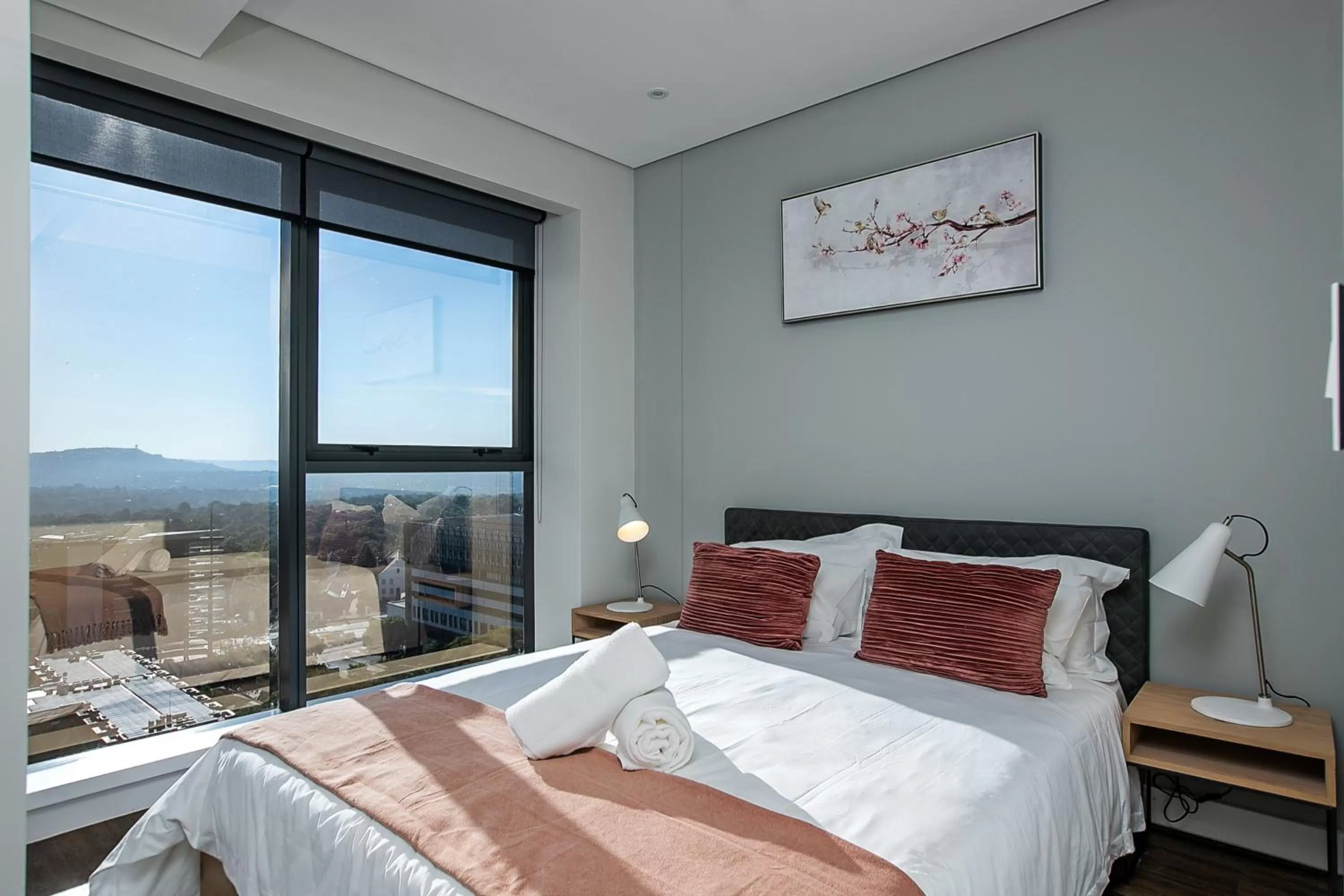 Bedroom, Bed in The Park Central Residence - WITH GENERATOR