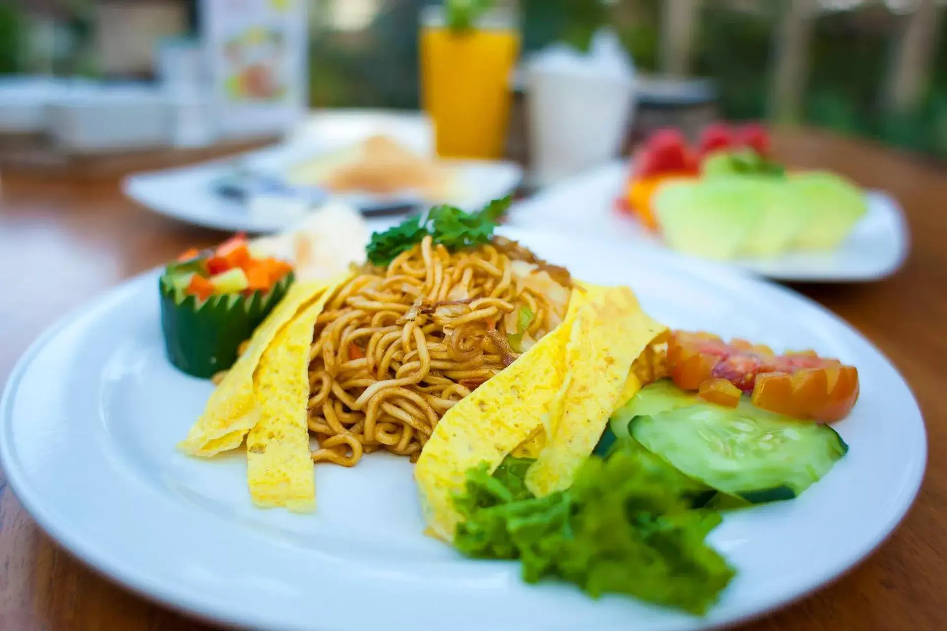 Breakfast in Ubud Heaven Sayan Villa