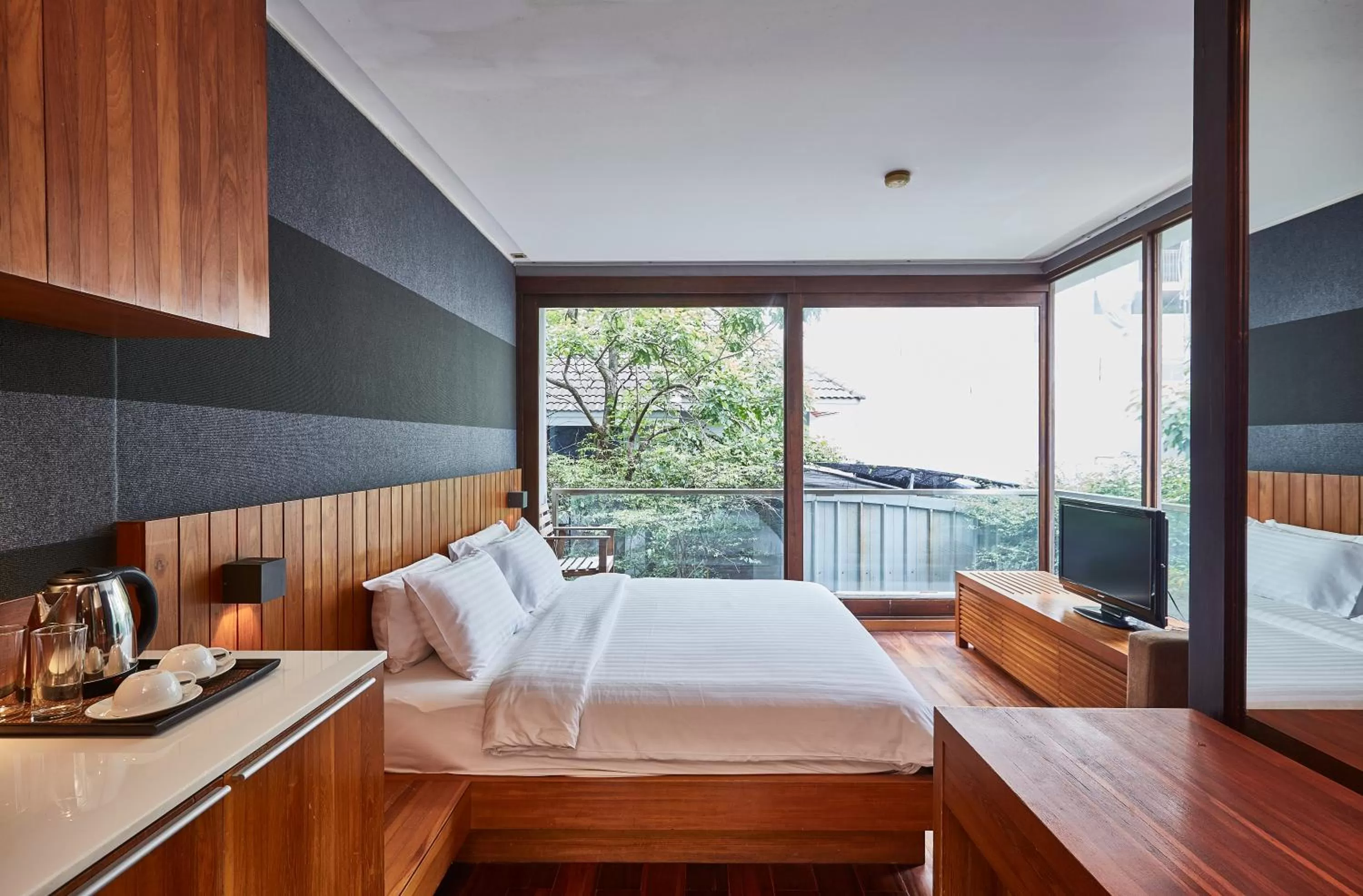 Bed in LUXX Langsuan Hotel - SHA Plus