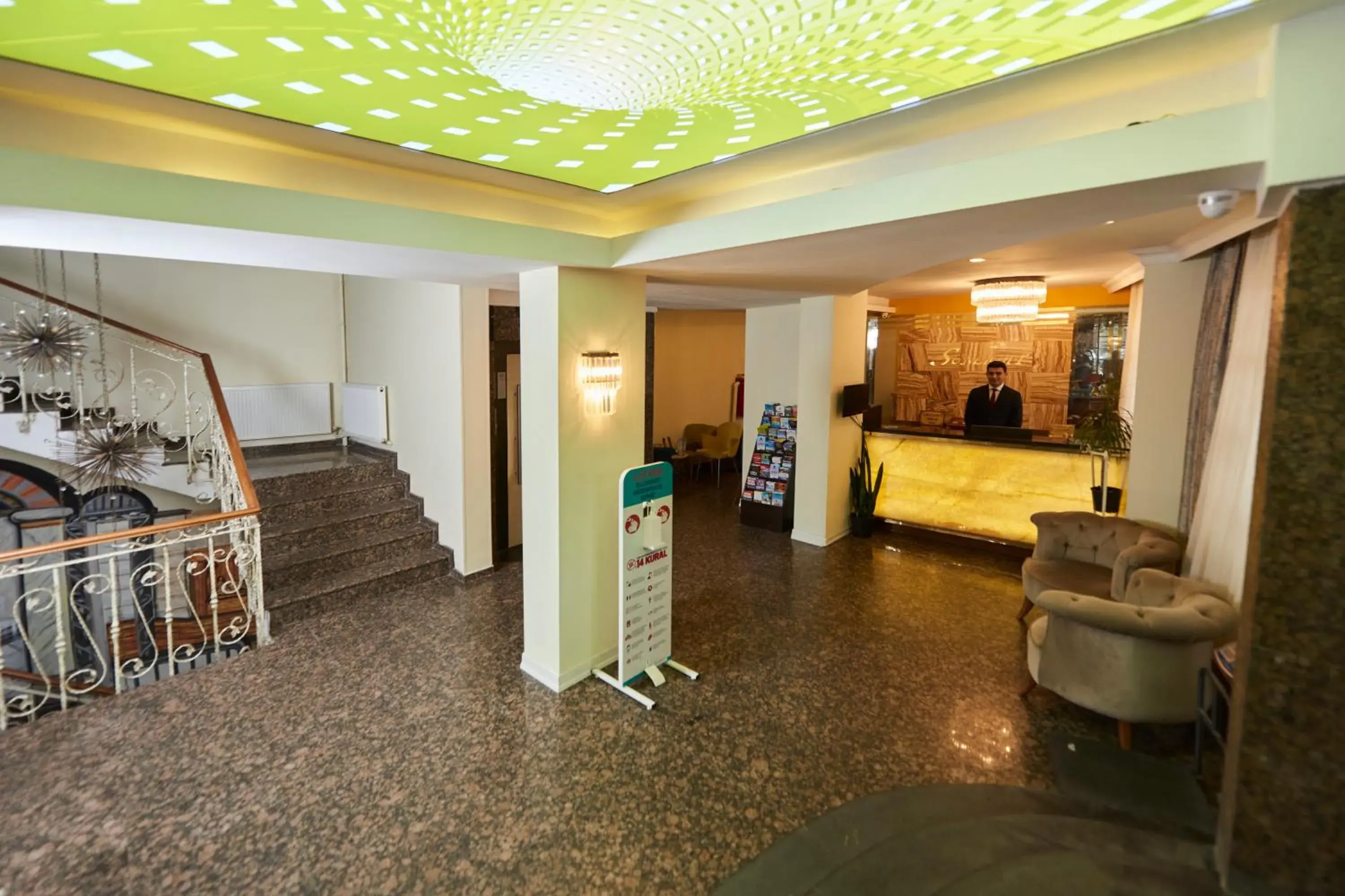 Lobby or reception, Lobby/Reception in Sunlight Hotel & SPA