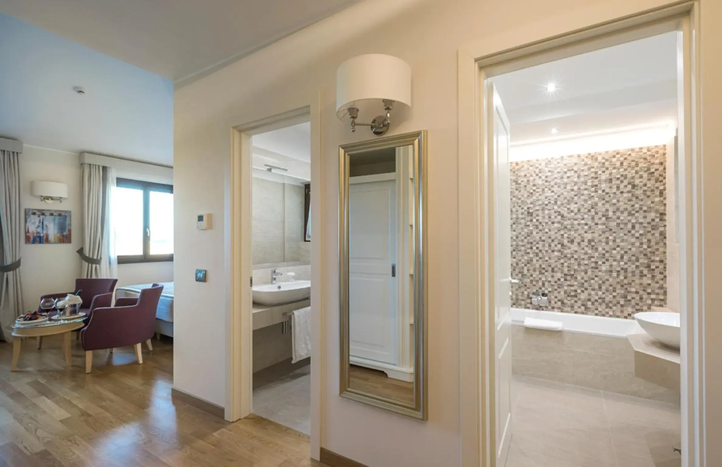 Bathroom in Borgo La Chiaracia Resort & SPA