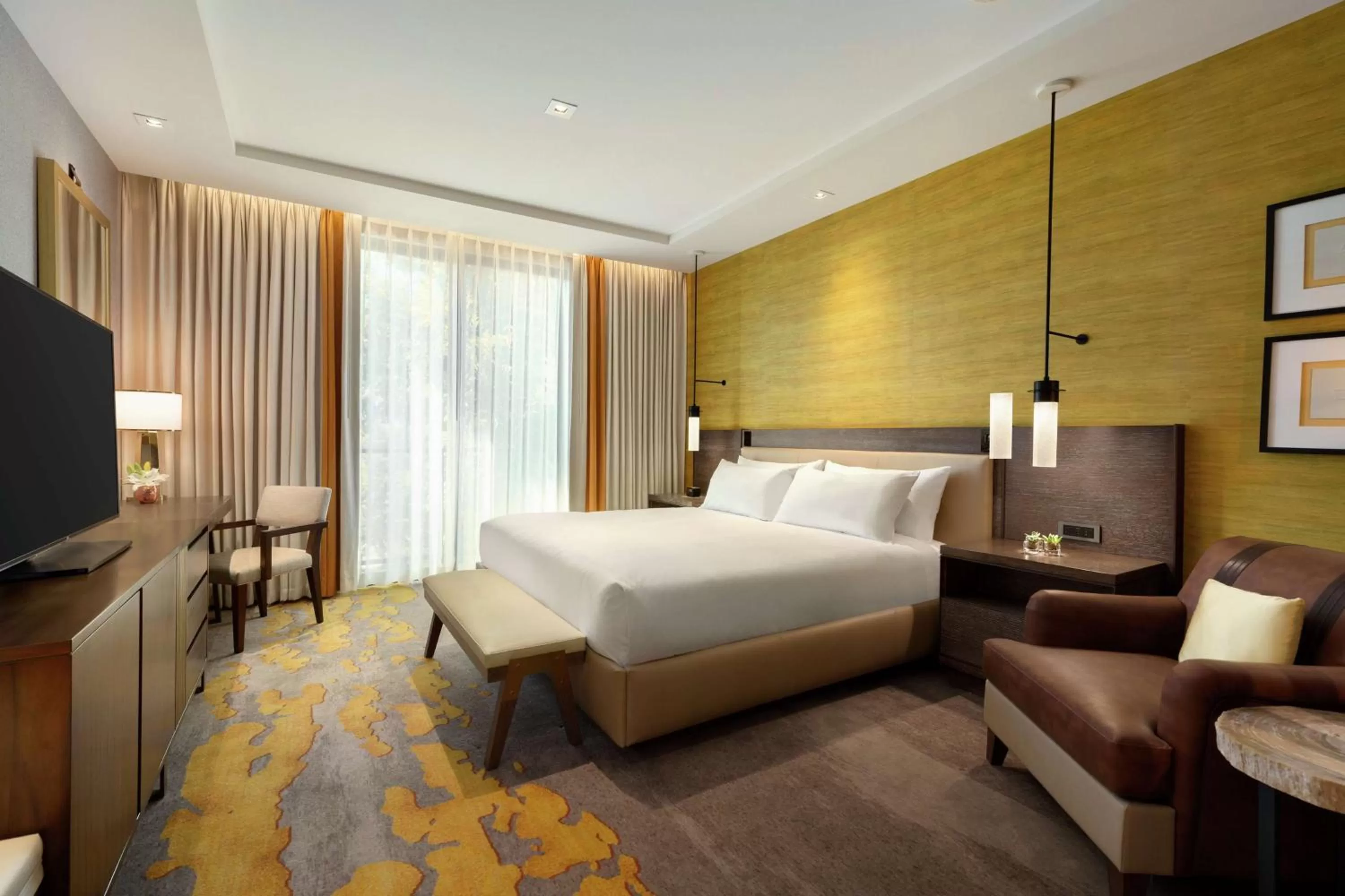 Bed in Hoodoo Moab, Curio Collection by Hilton