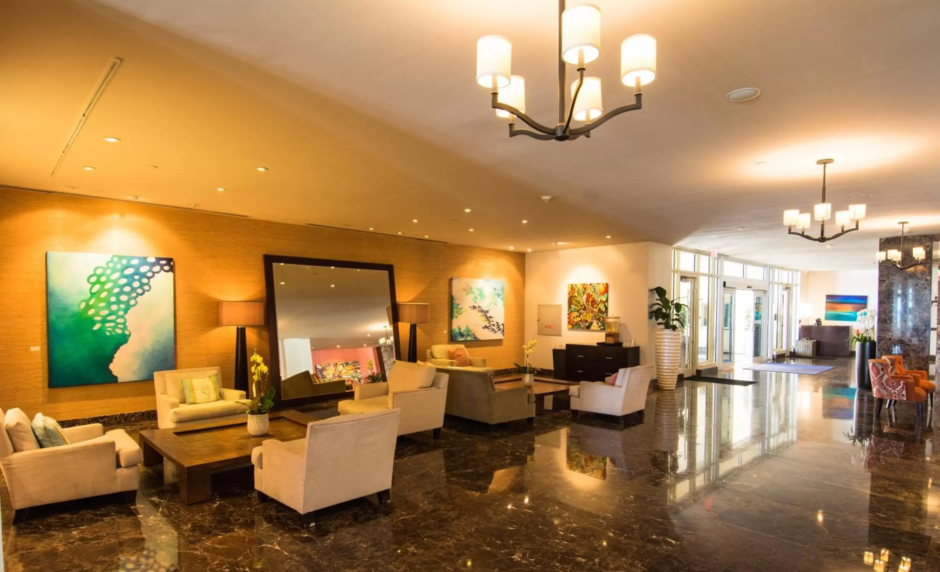 Lobby or reception in The Atlantic Hotel & Spa