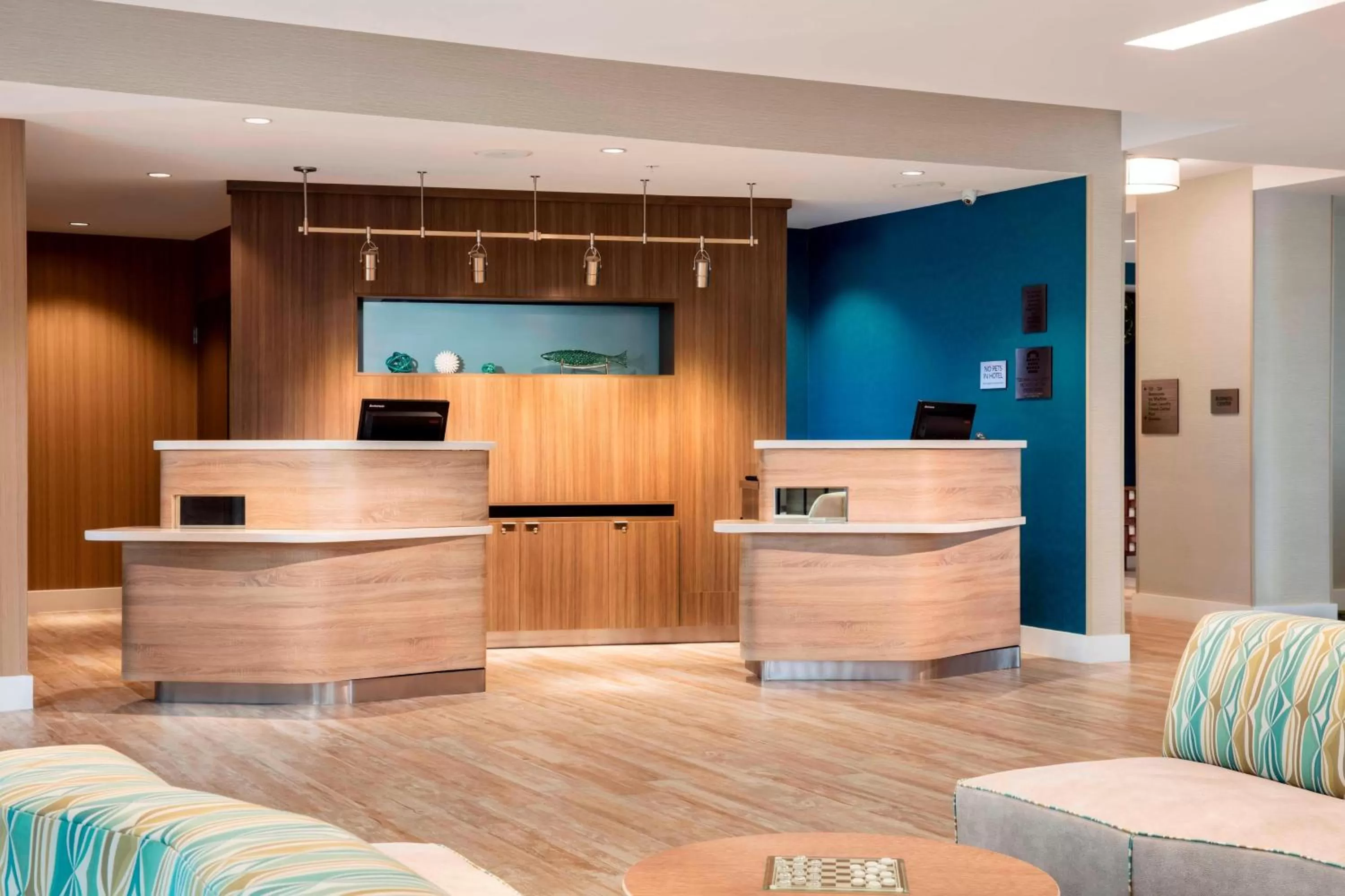 Lobby or reception in Courtyard by Marriott Faro Blanco Resort