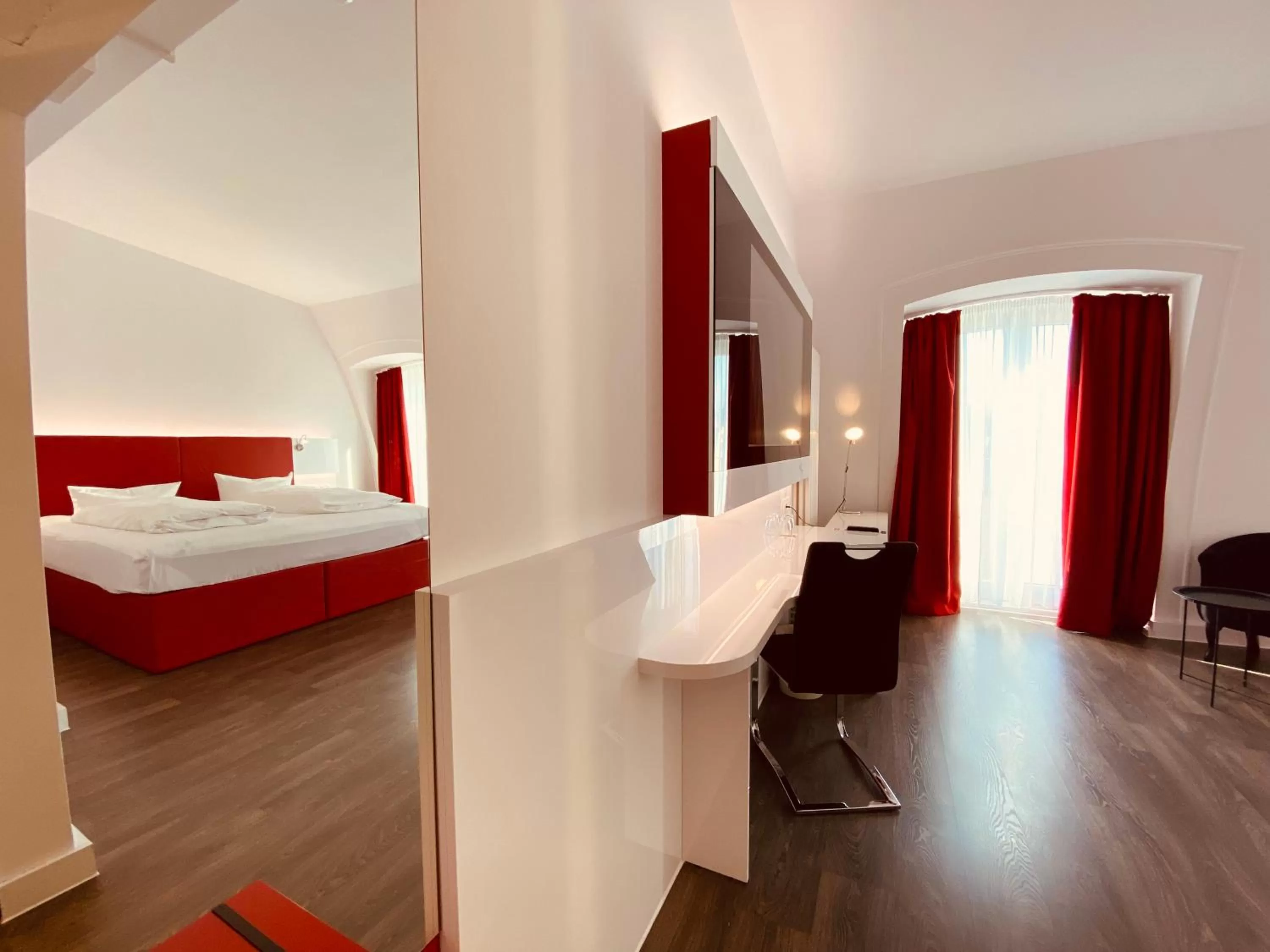 Photo of the whole room, Bed in DORMERO Hotel Dresden City
