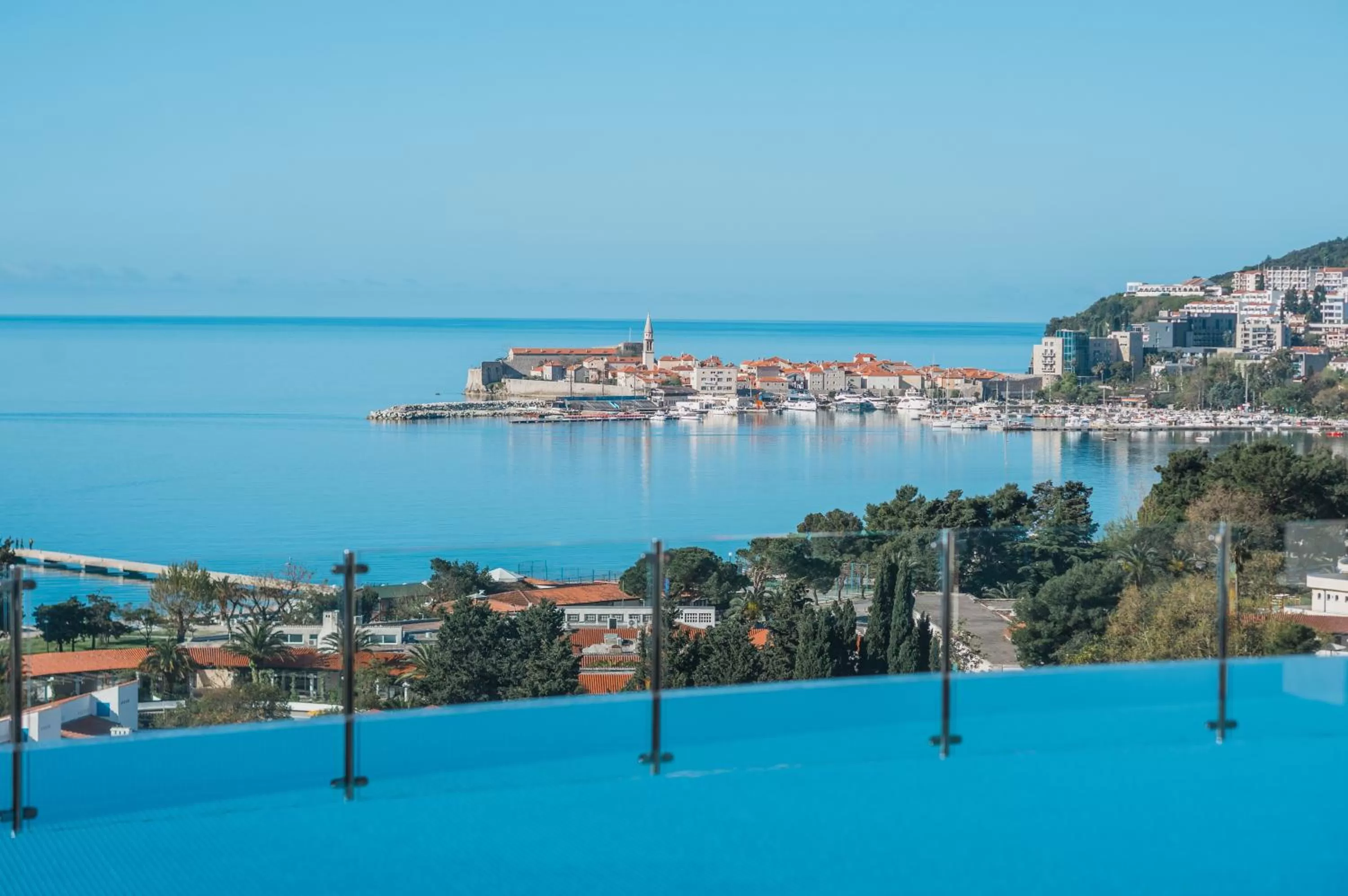 Pool view in Iberostar Waves Slavija