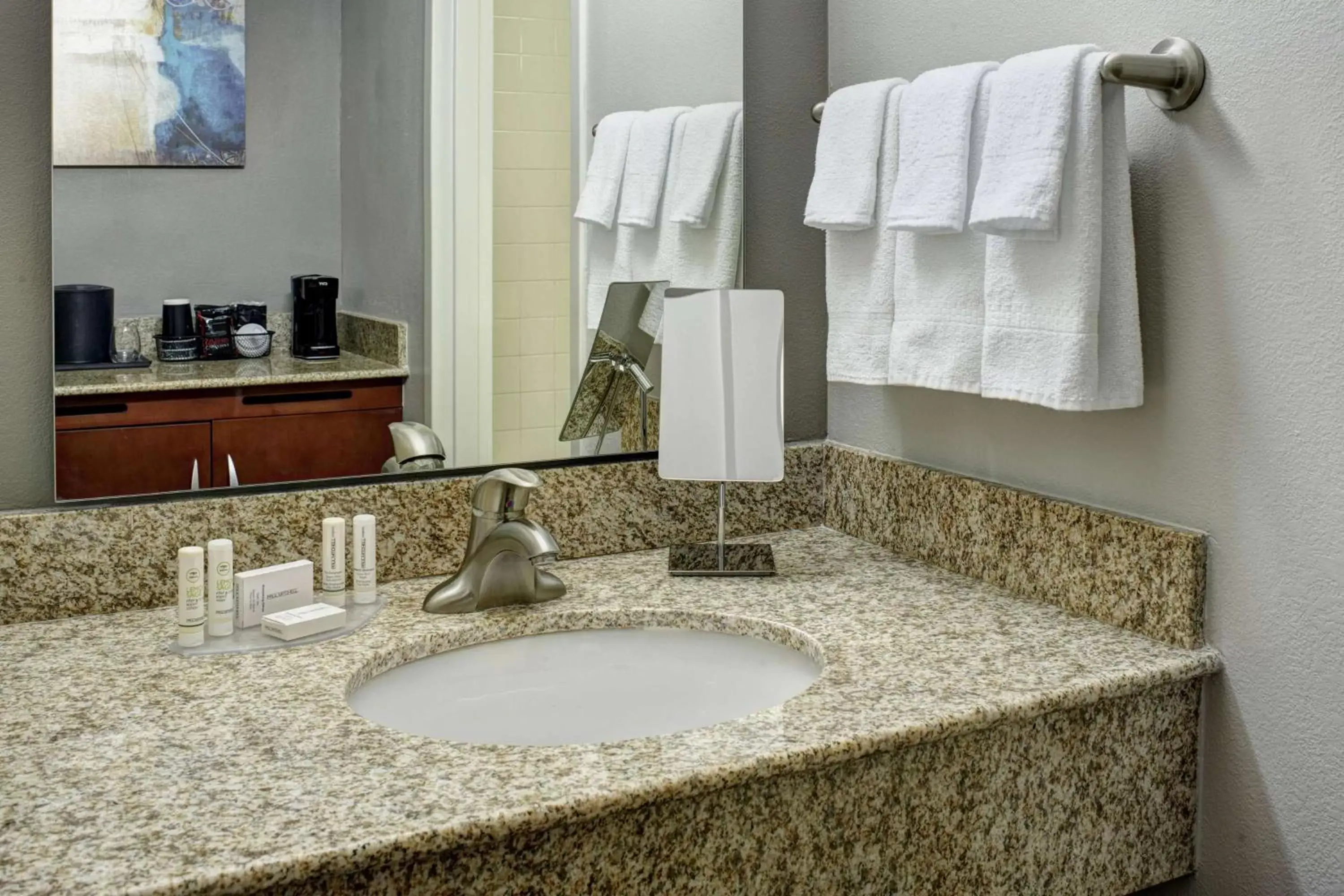 Bathroom in Sonesta Select Milwaukee Brookfield