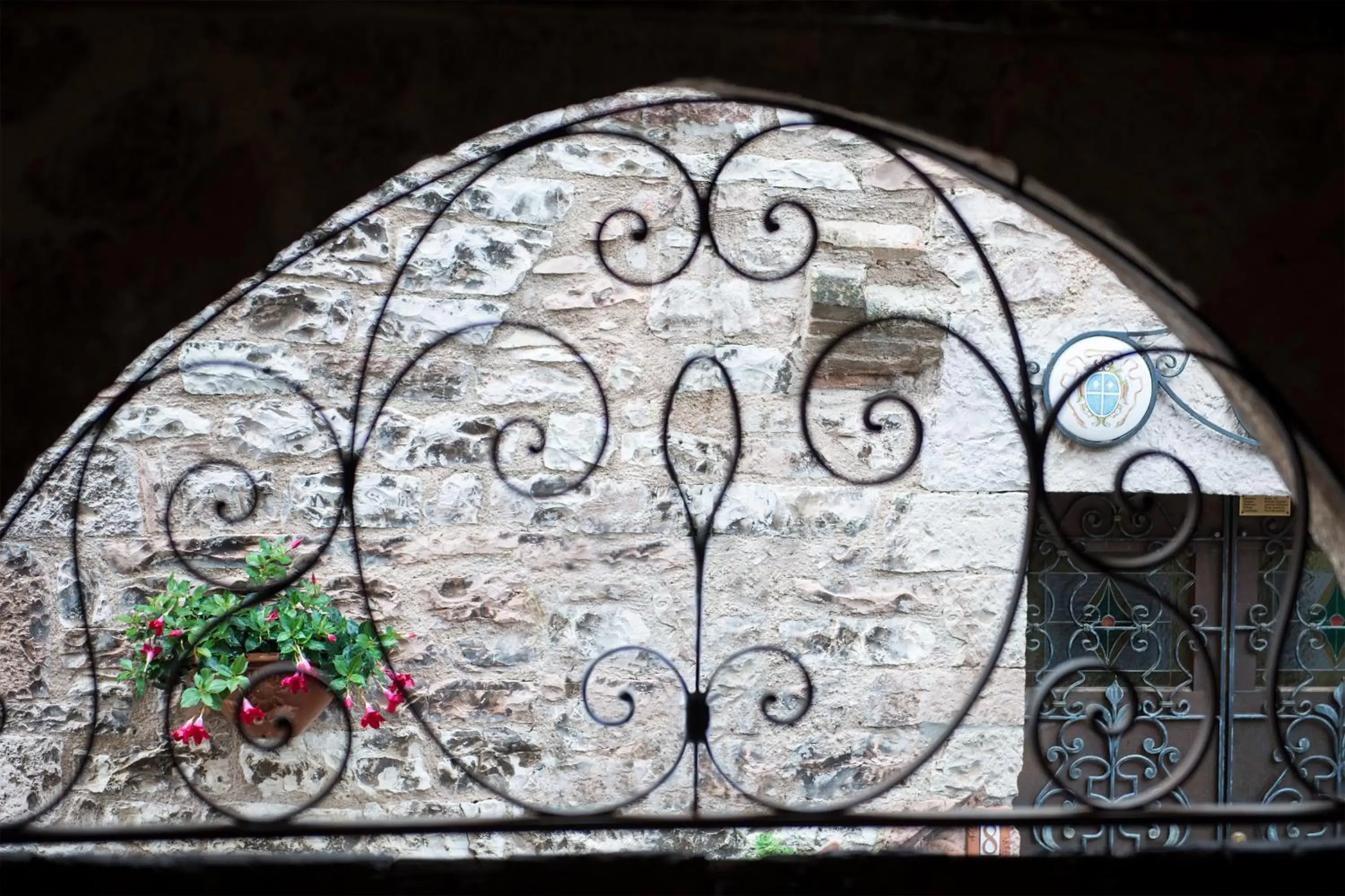 Decorative detail in La Residenza Dei Cappuccini