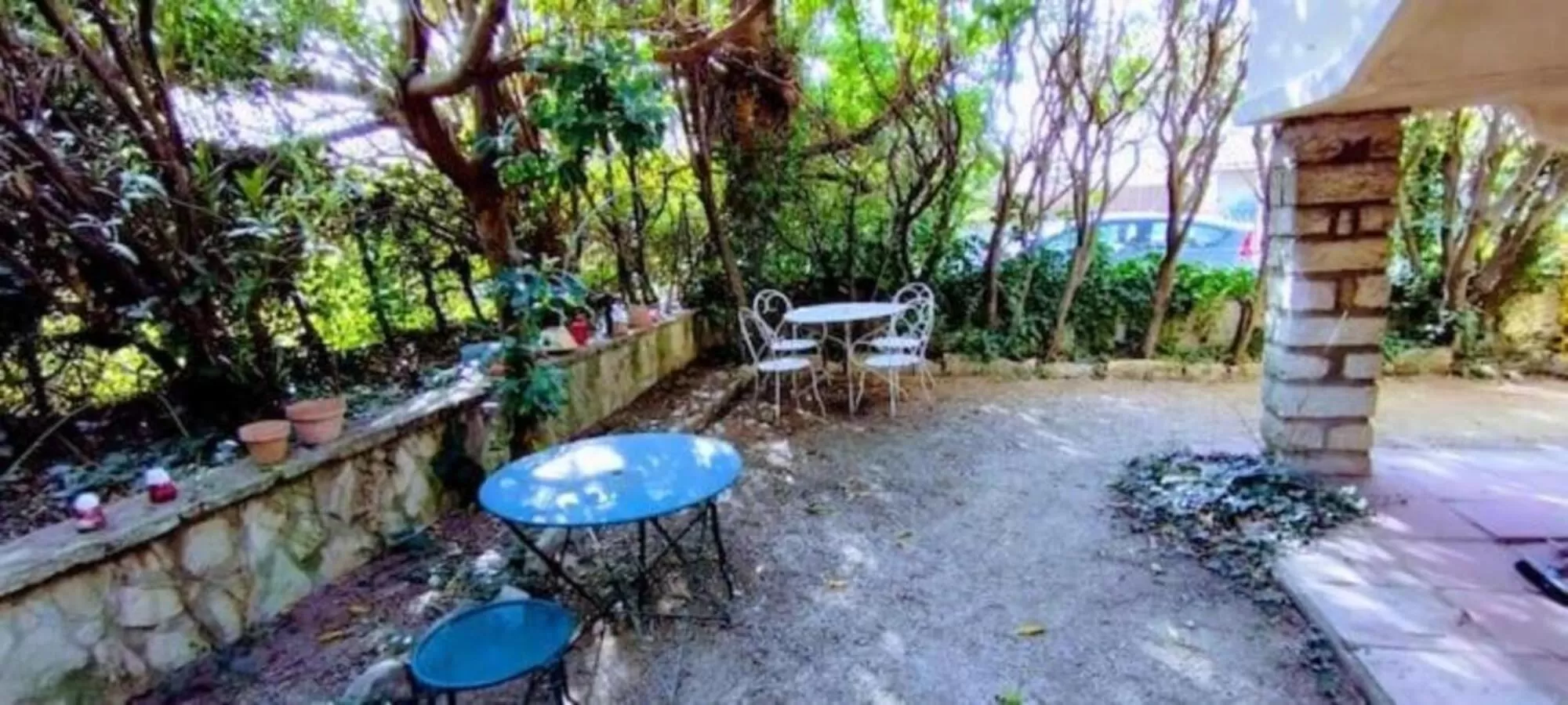 Patio in Chambres d'hôtes Avignon