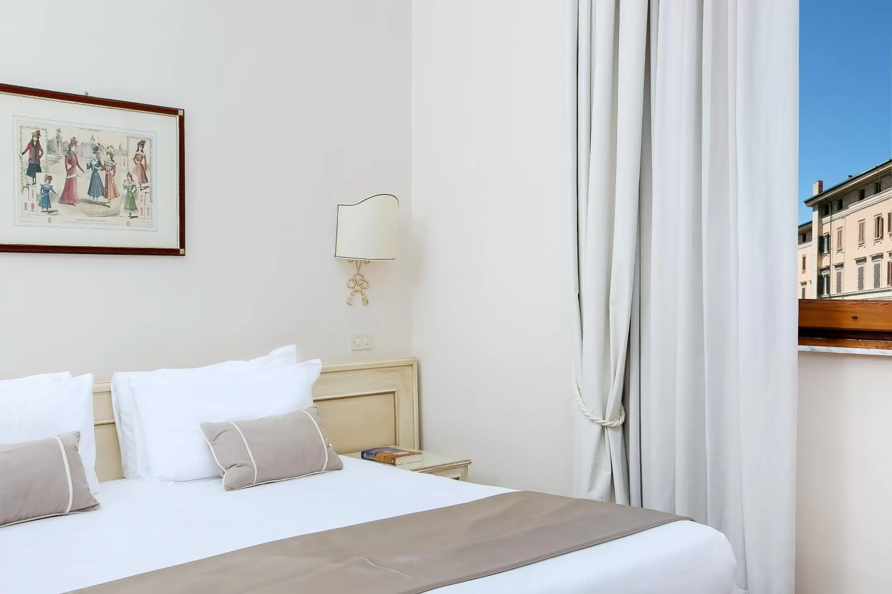 Bedroom, Bed in Hotel Ercolini & Savi