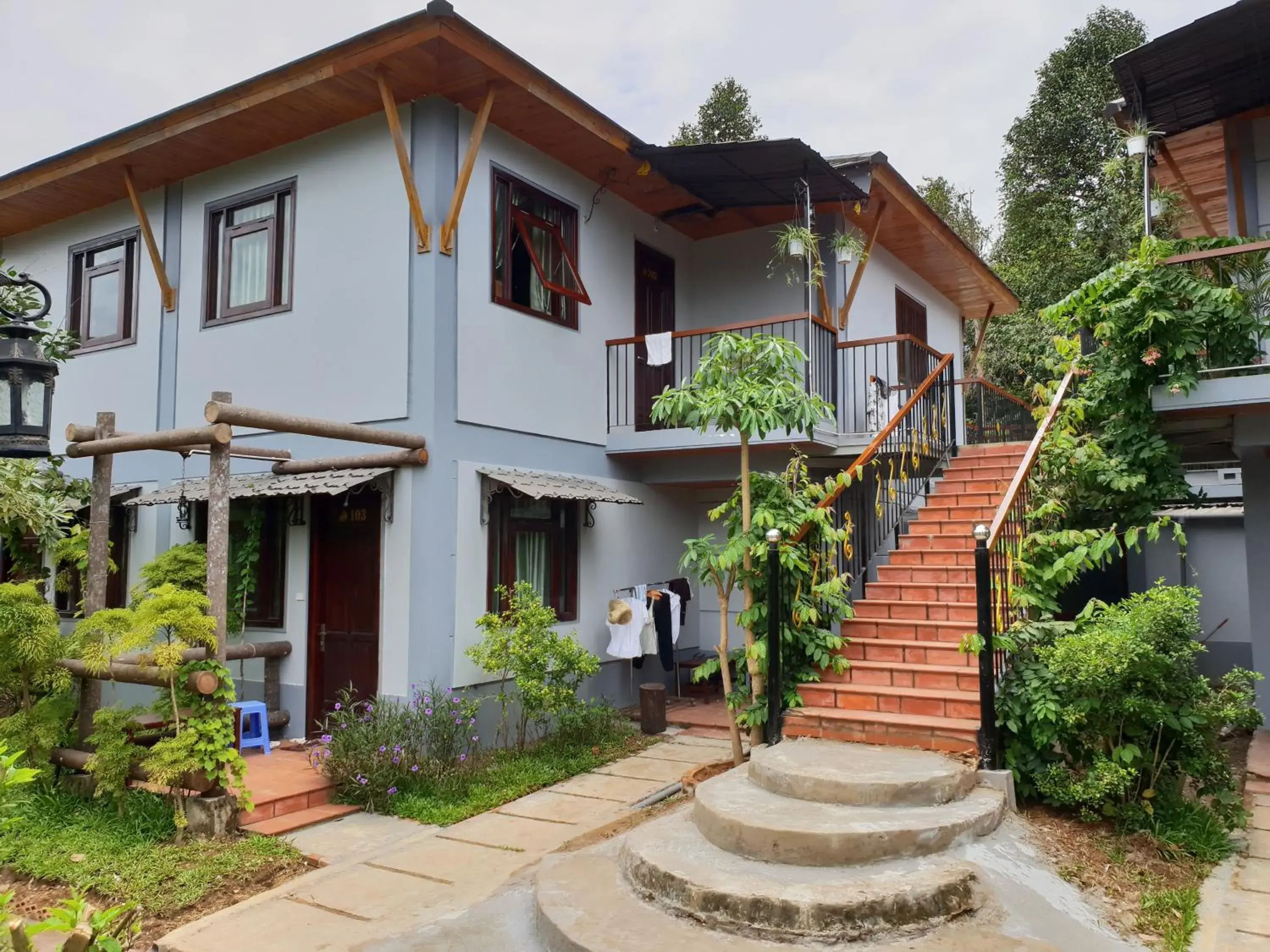 Patio, Property Building in Vela Phu Quoc Resort