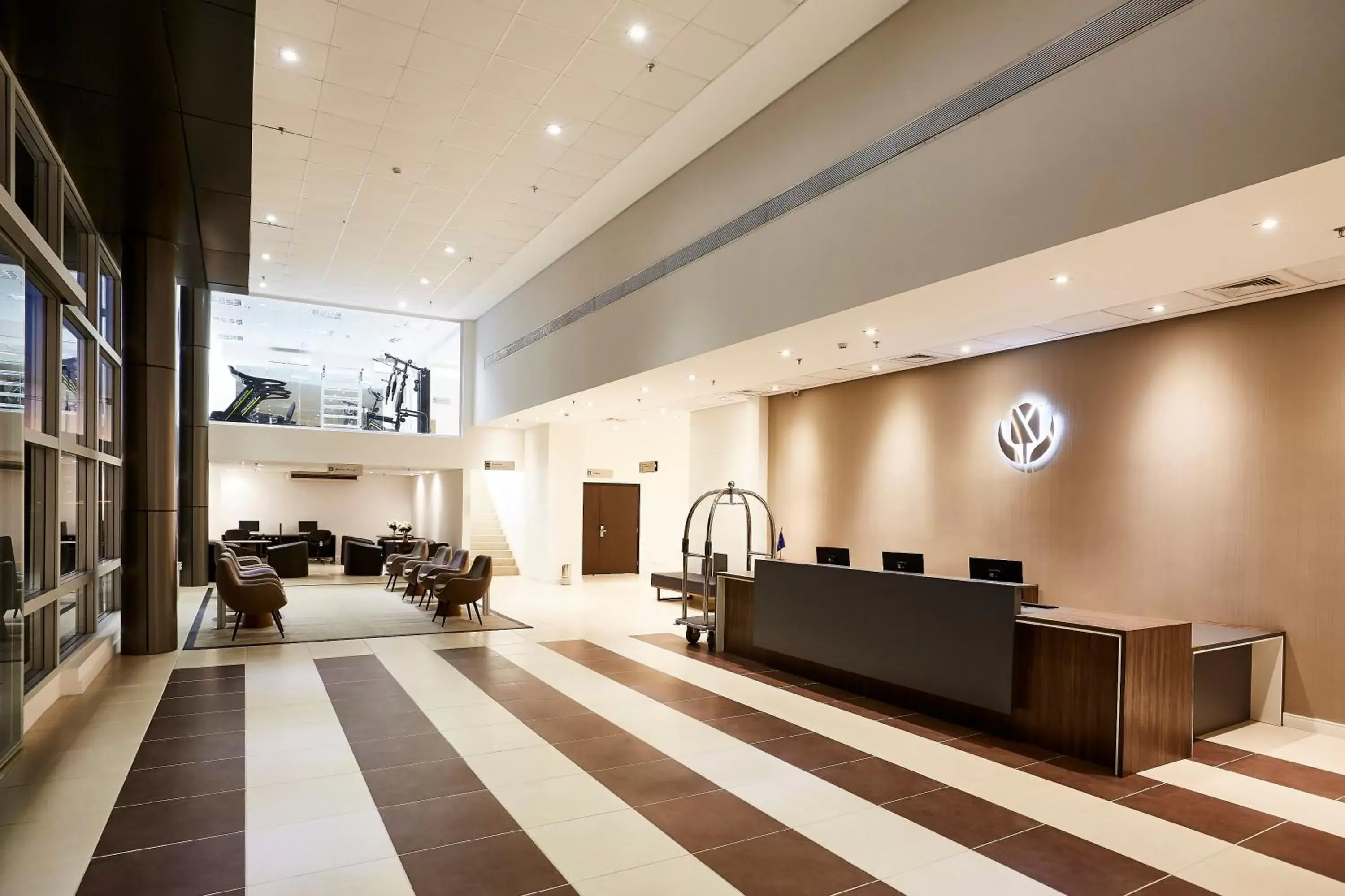 Lobby or reception in Tulip Inn Itaguai Lobby or reception in Tulip Inn Itaguai