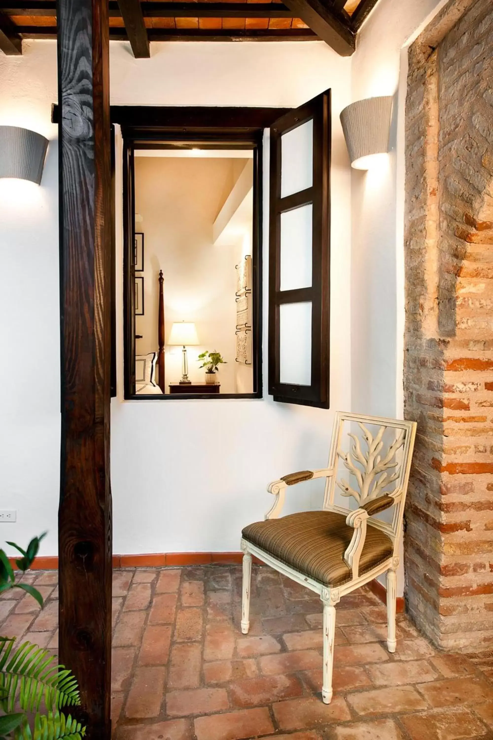 Patio, Seating Area in Casas del XVI