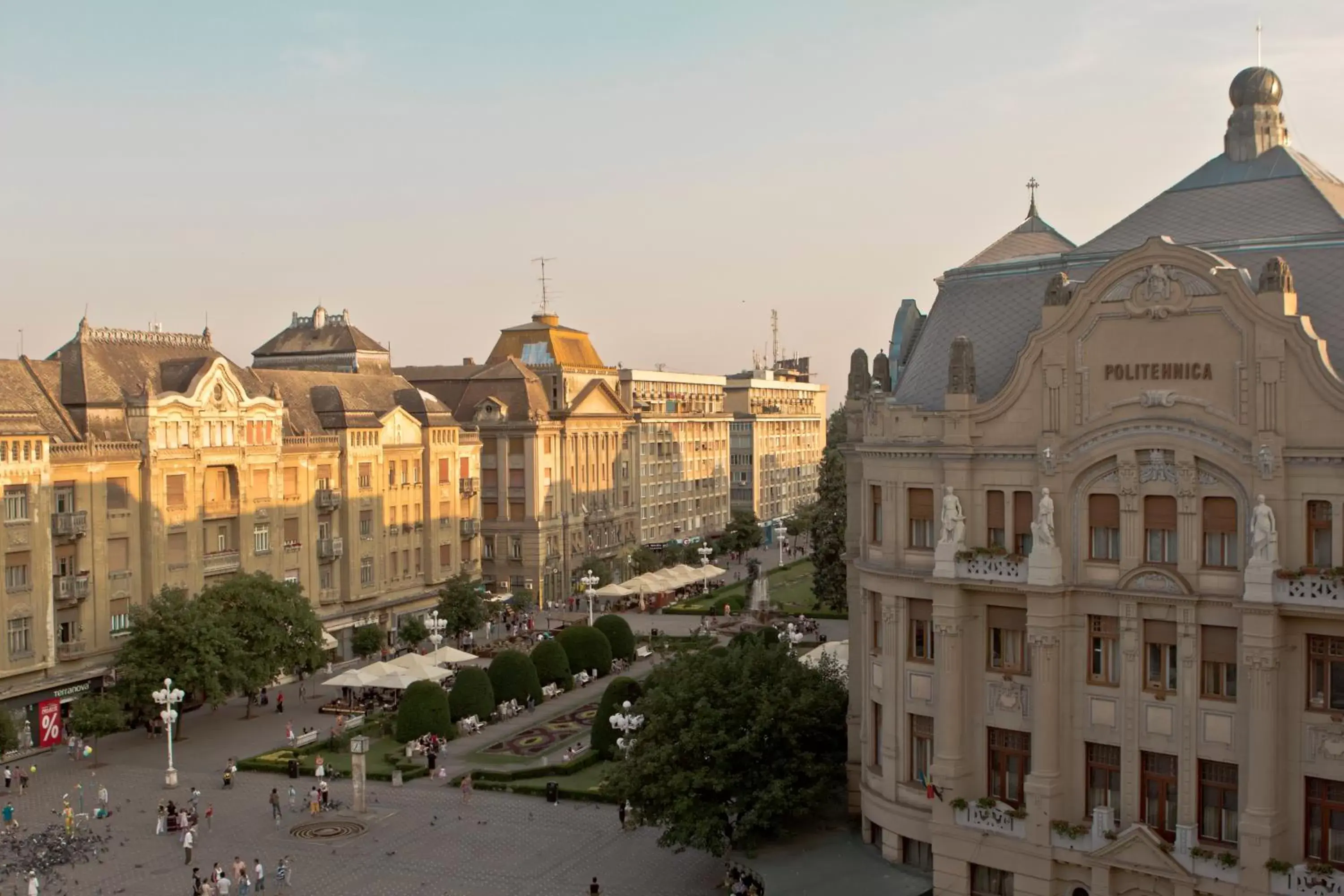 View (from property/room) in Hotel Timisoara