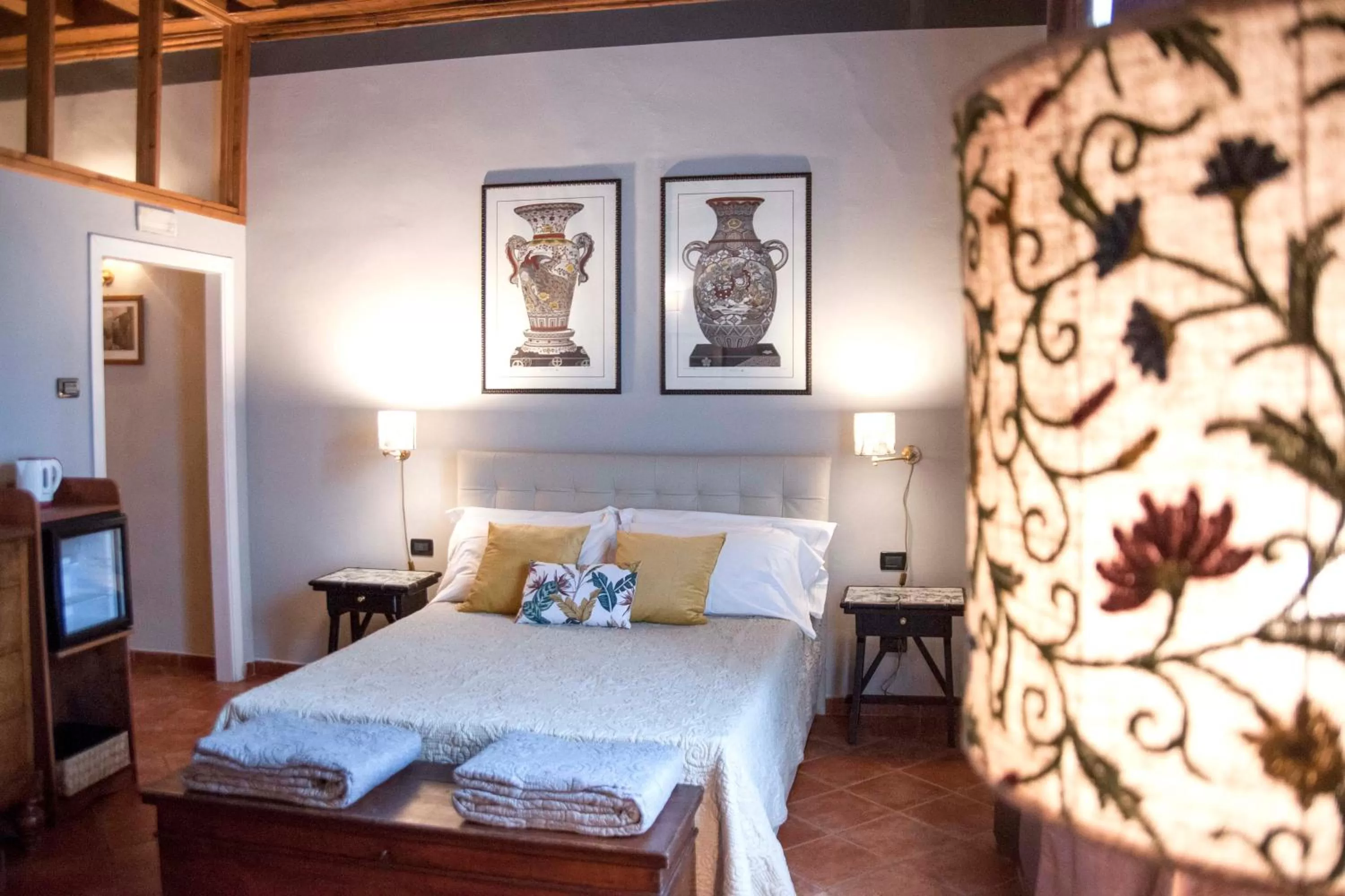 Bed in Antica Dimora De' Benci