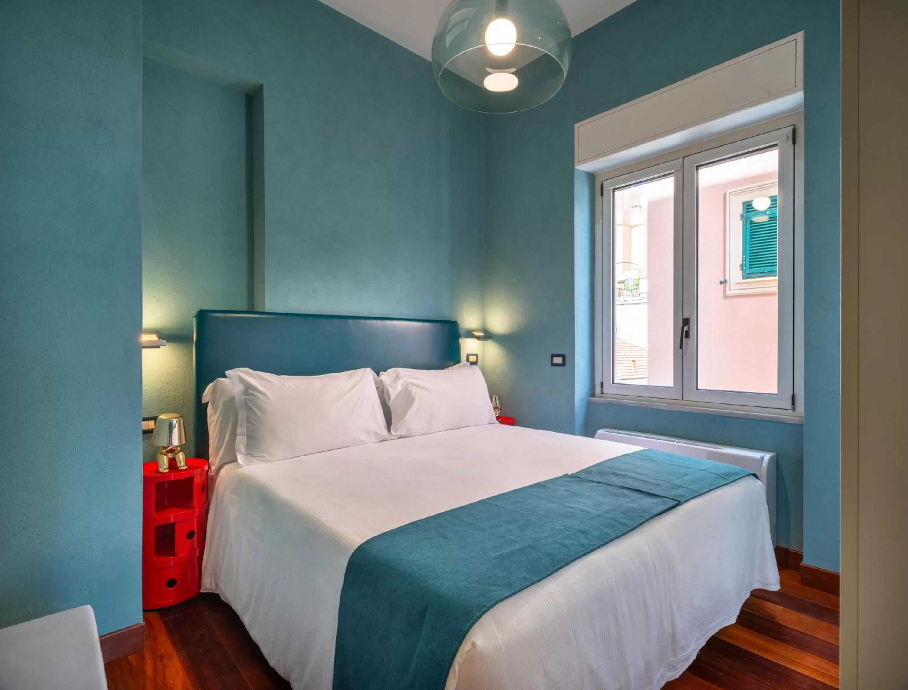 Bed in Rosabianca Boutique Hotel