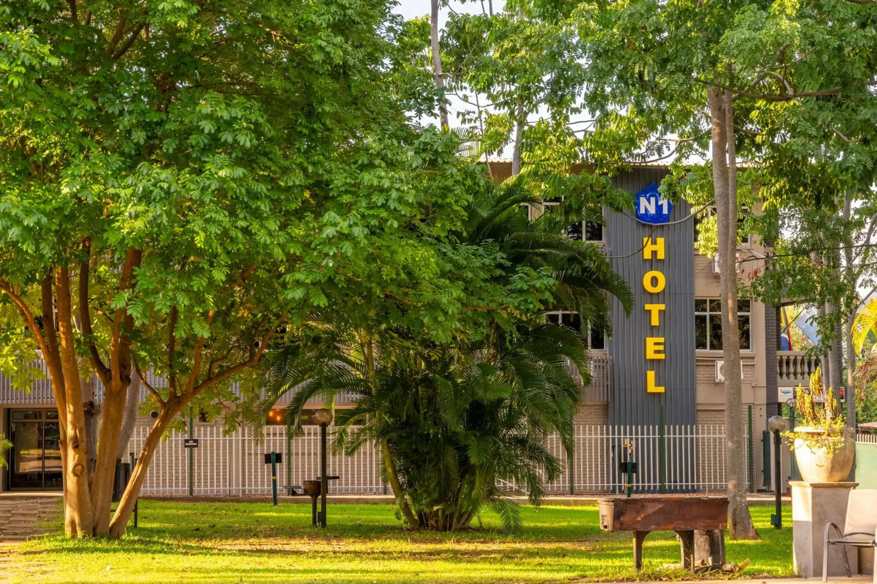 Property building in N1 Hotel & Campsite Victoria Falls Property building in N1 Hotel & Campsite Victoria Falls