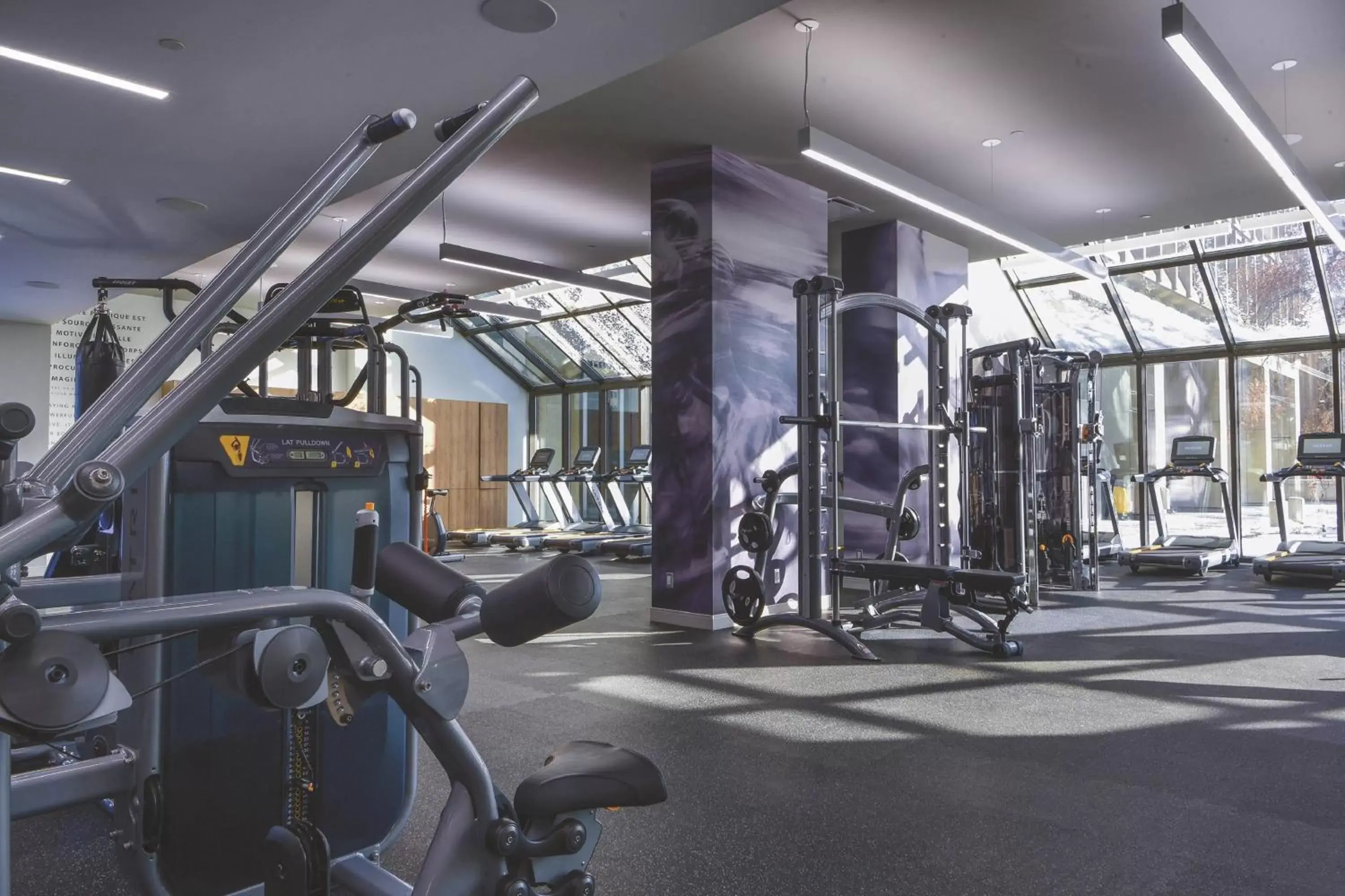 Fitness centre/facilities, Fitness Center/Facilities in Montreal Marriott Chateau Champlain