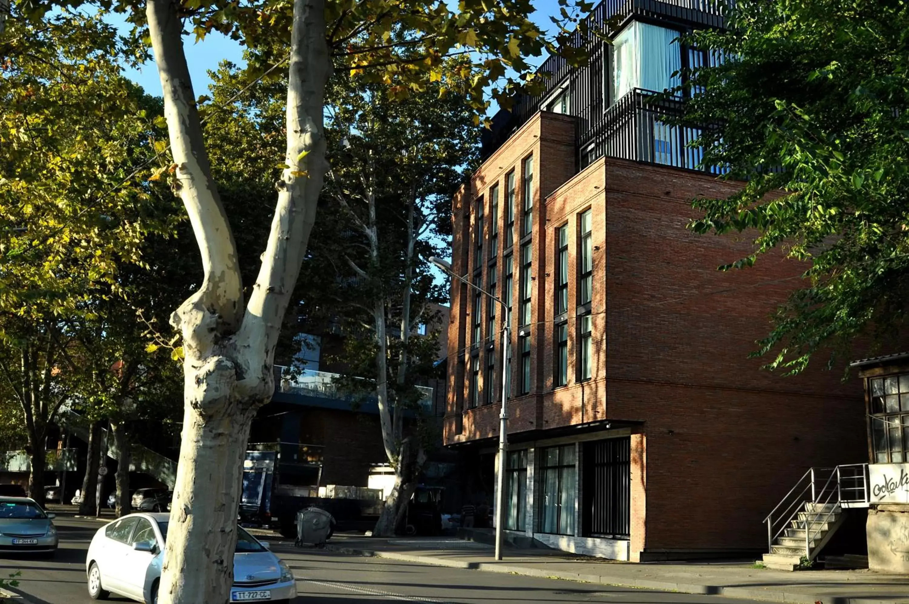 Facade/entrance, Property Building in Just Inn Tbilisi