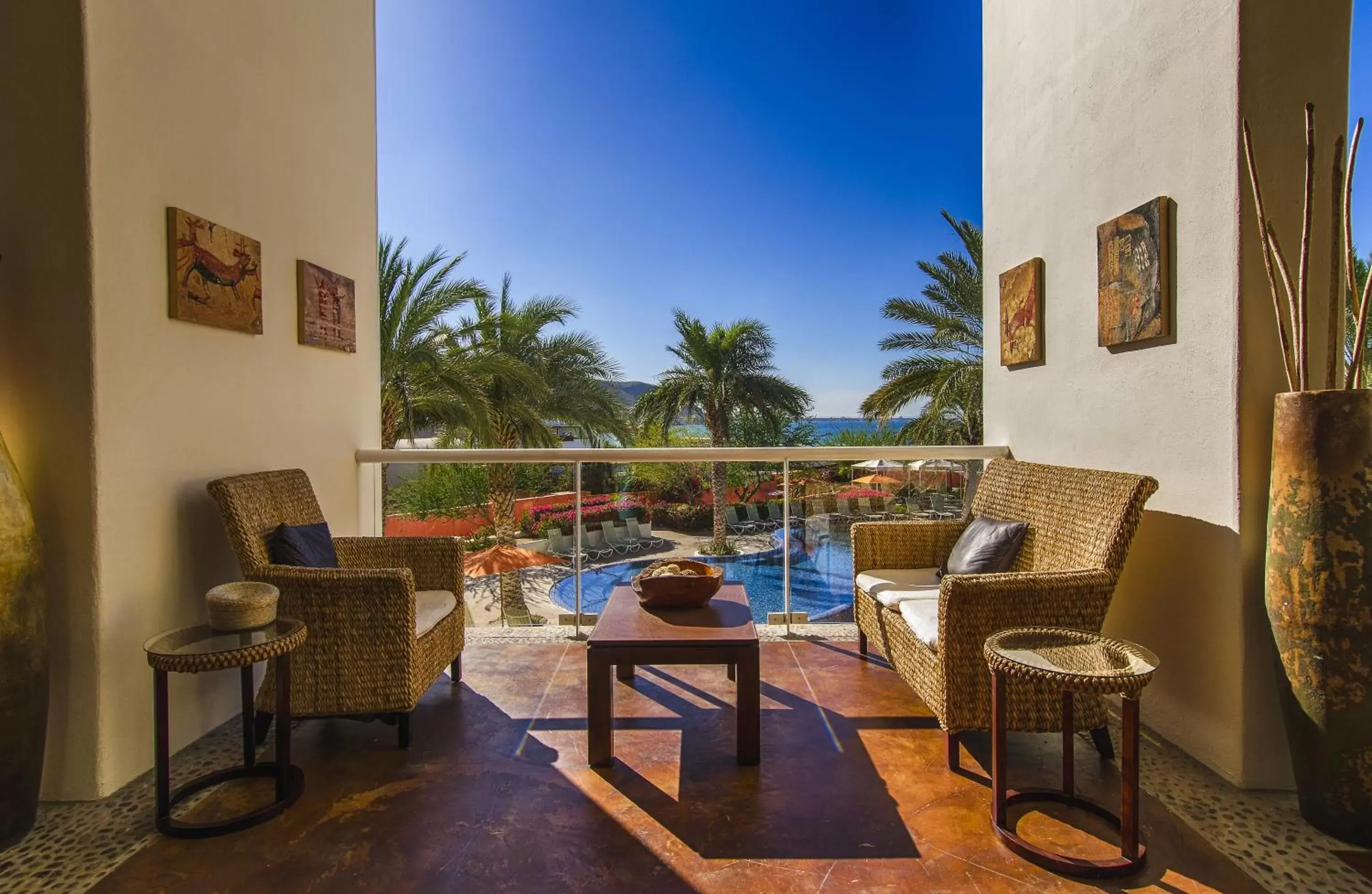 Seating area in Costa Baja Resort & Spa