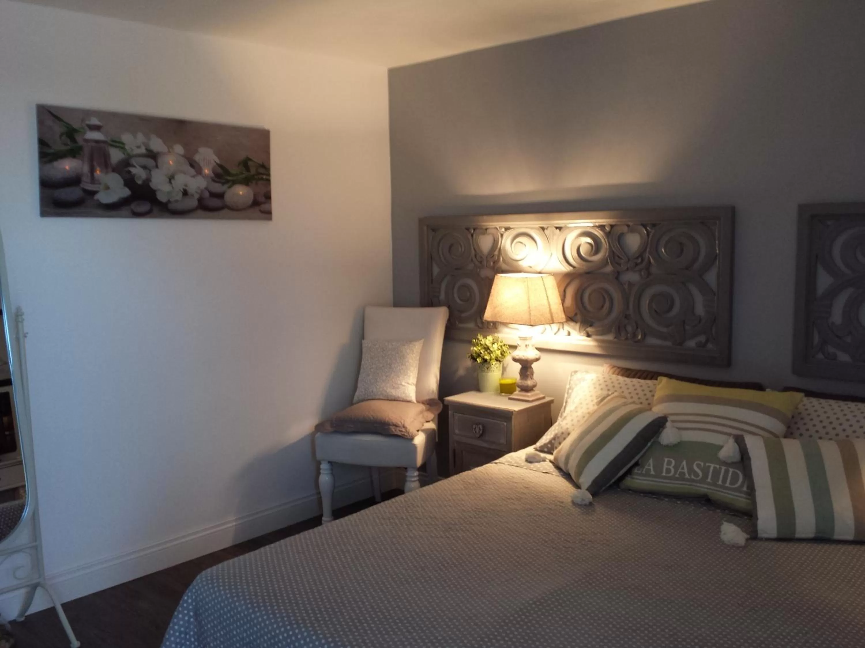 Bed in B&B Le Lanterne