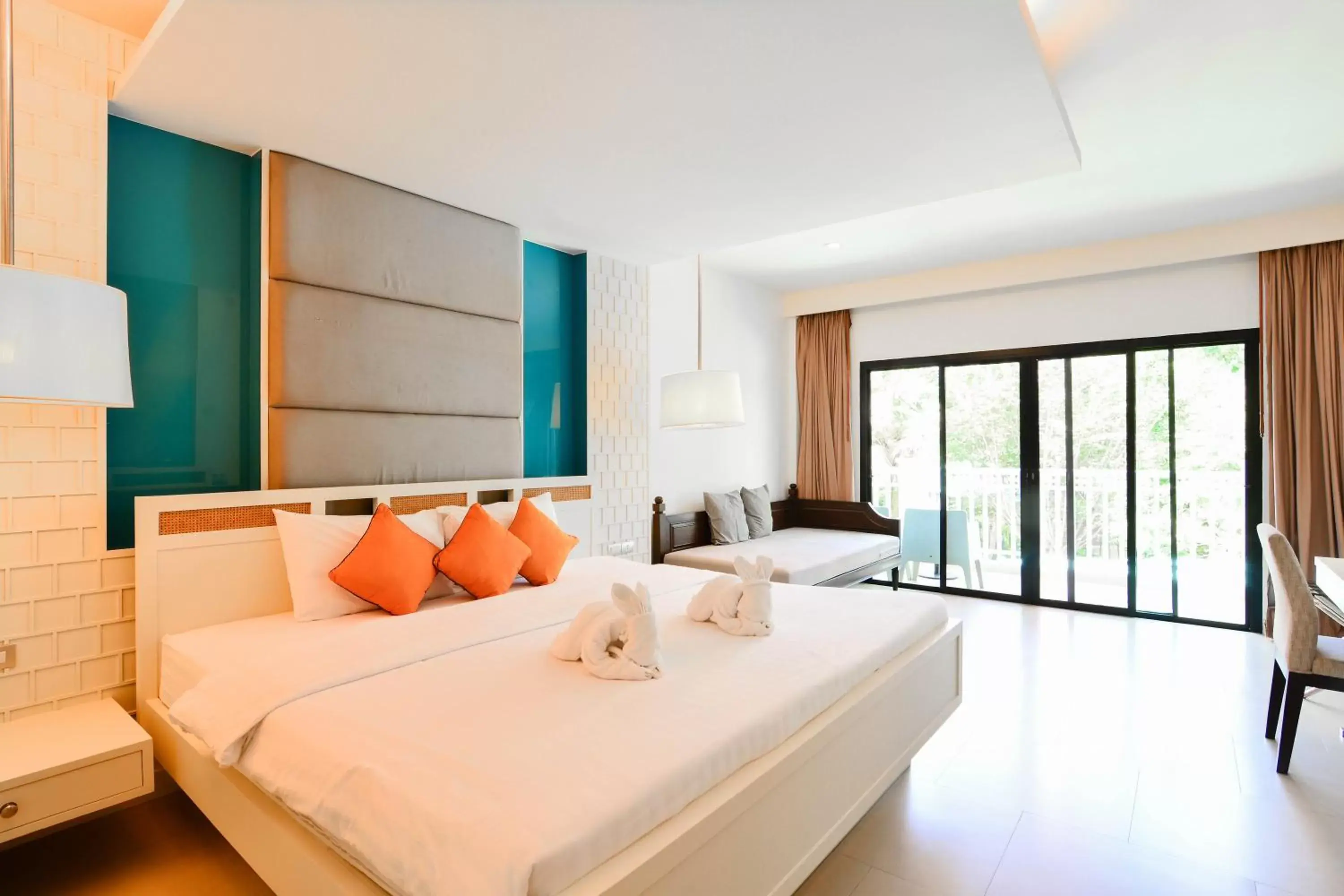 Bed in Krabi Tipa Resort - SHA EXTRA PLUS