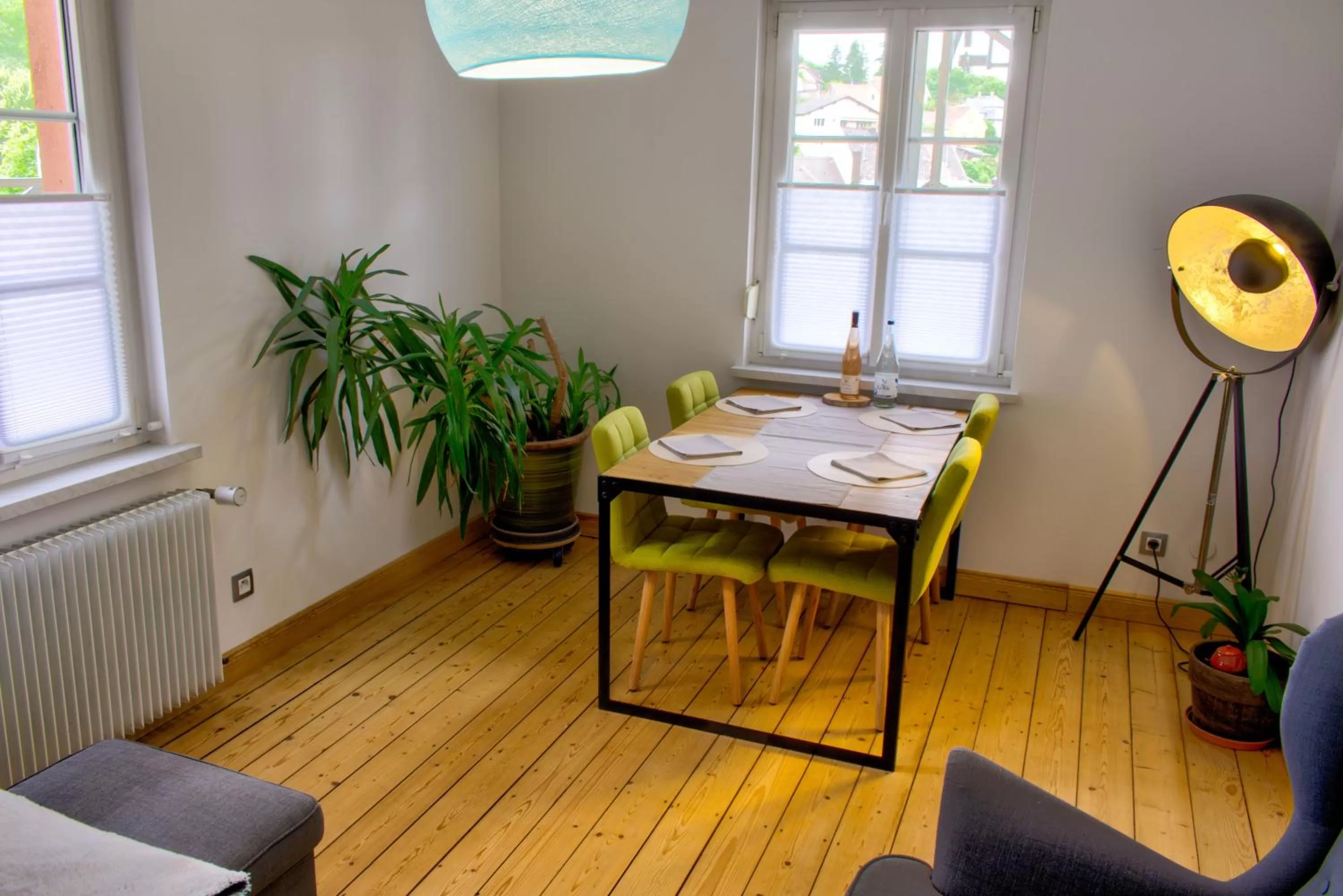 Seating area in La Maison Forestière