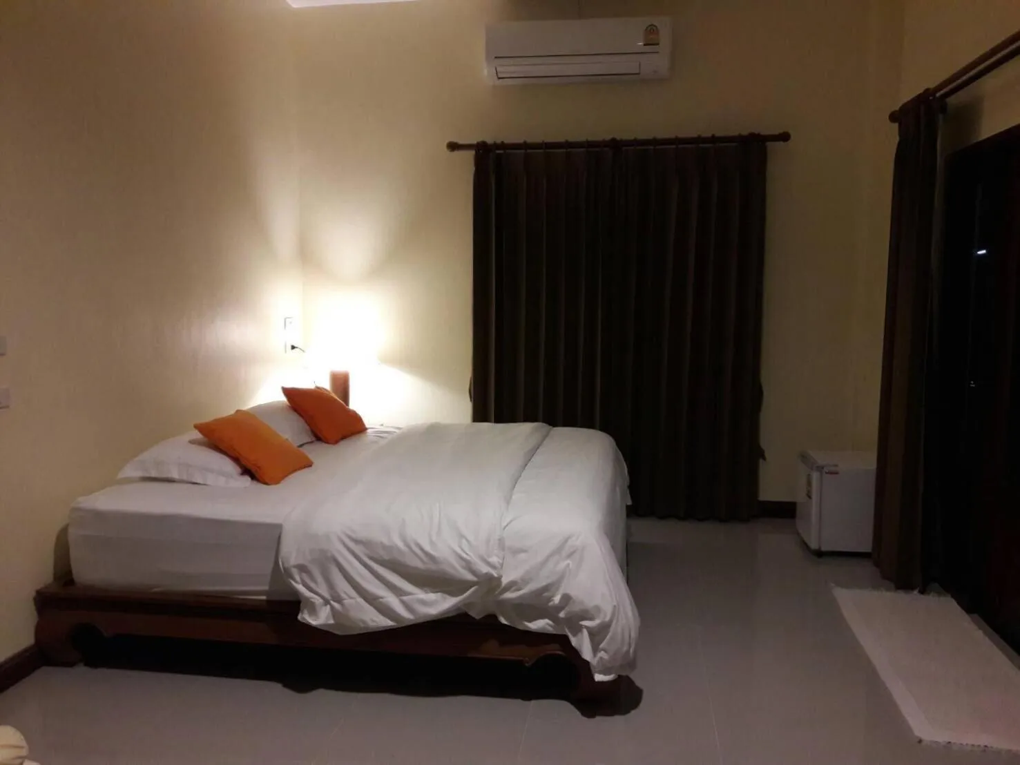 Bed in Thararin Villa