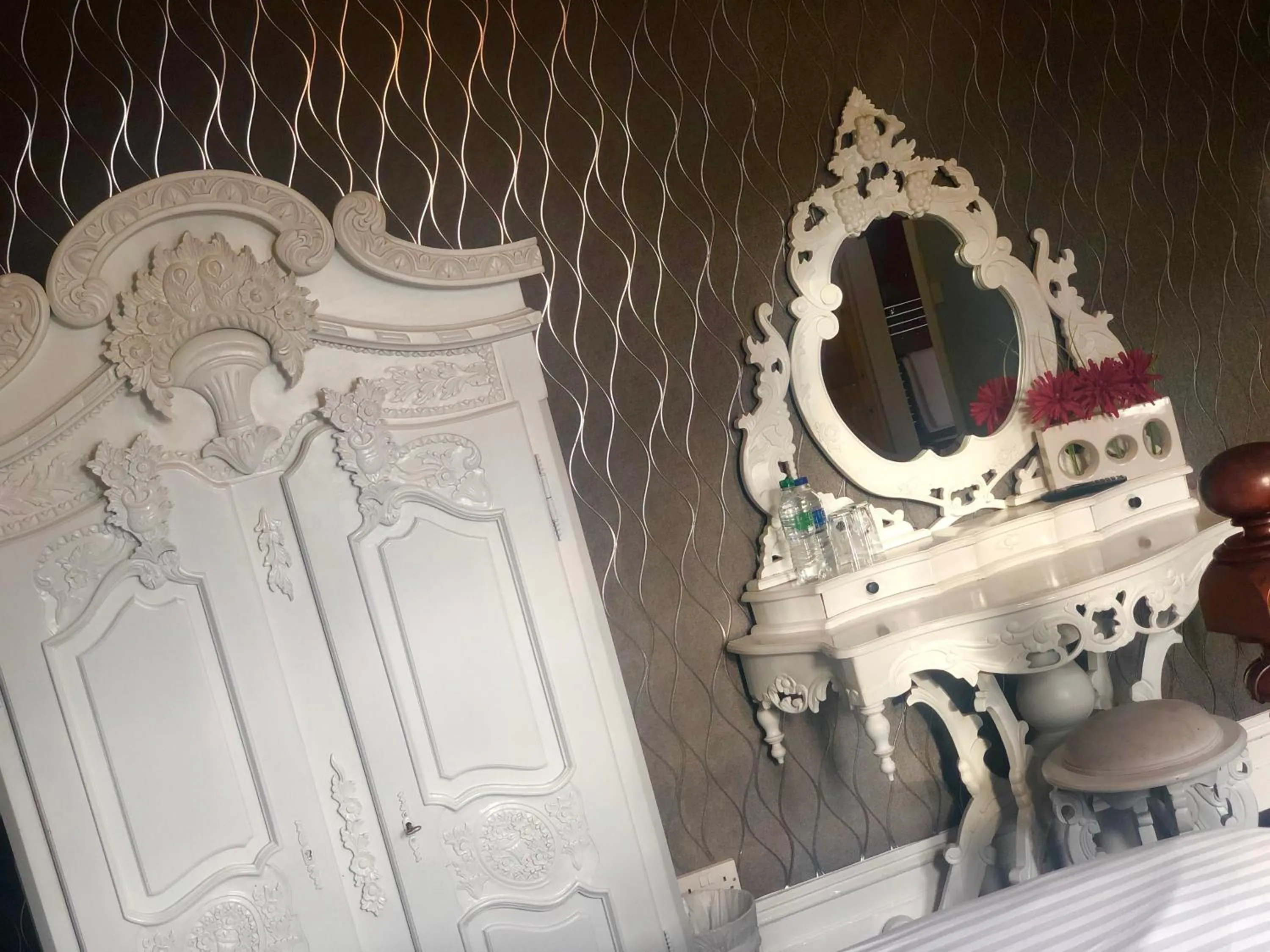 Decorative detail in The Lilly Restaurant With Rooms