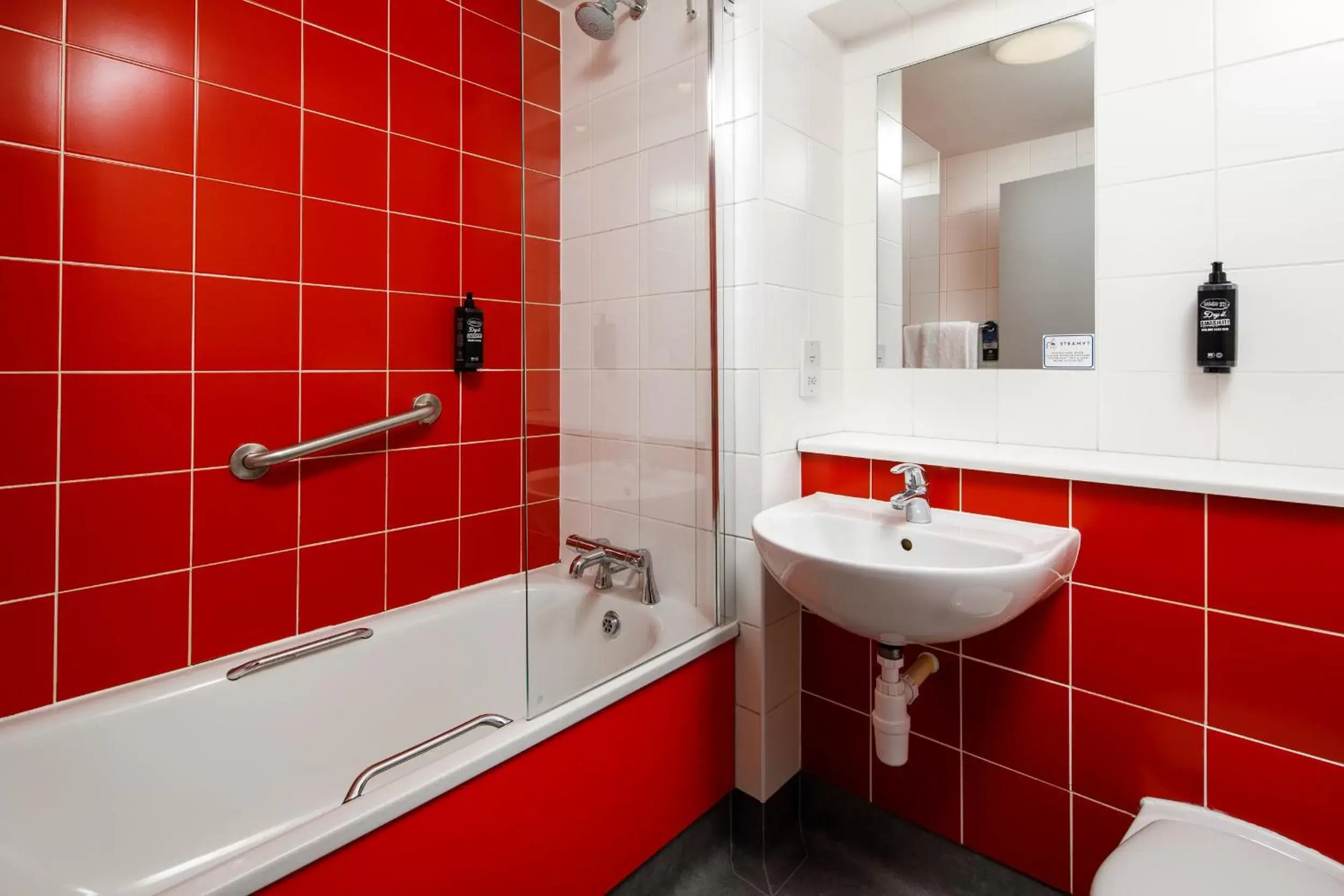 Shower, Bathroom in ibis budget London Bromley Town Centre