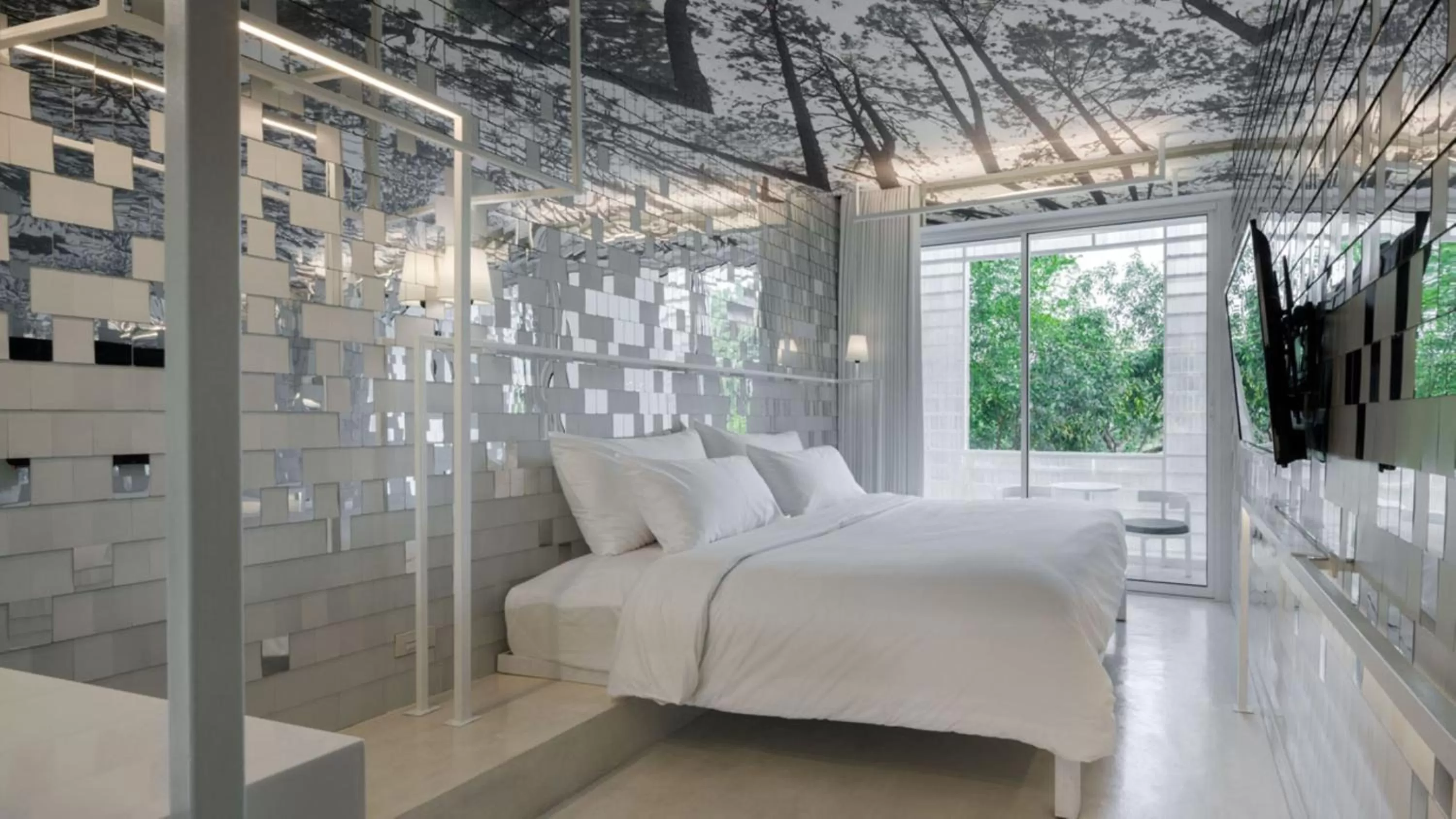 Bed in Little Shelter Hotel Chiangmai