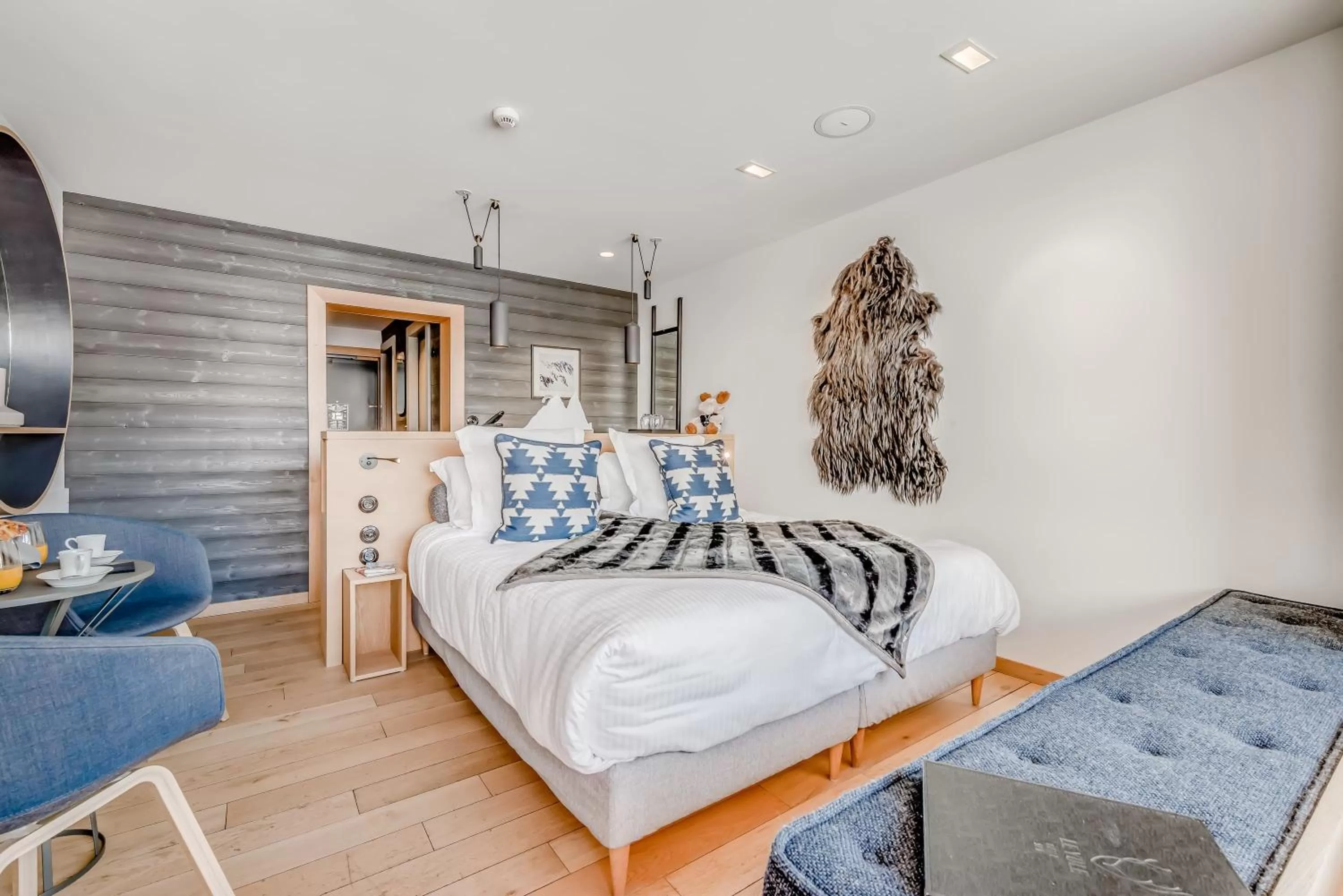 Bed in Le Yule Hotel & Spa